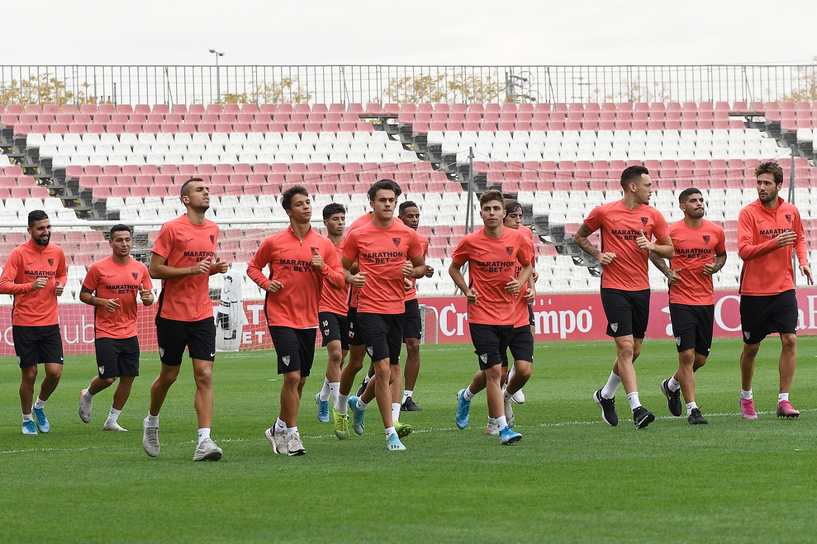 Entrenamiento del Sevilla FC del jueves 31 de octubre 