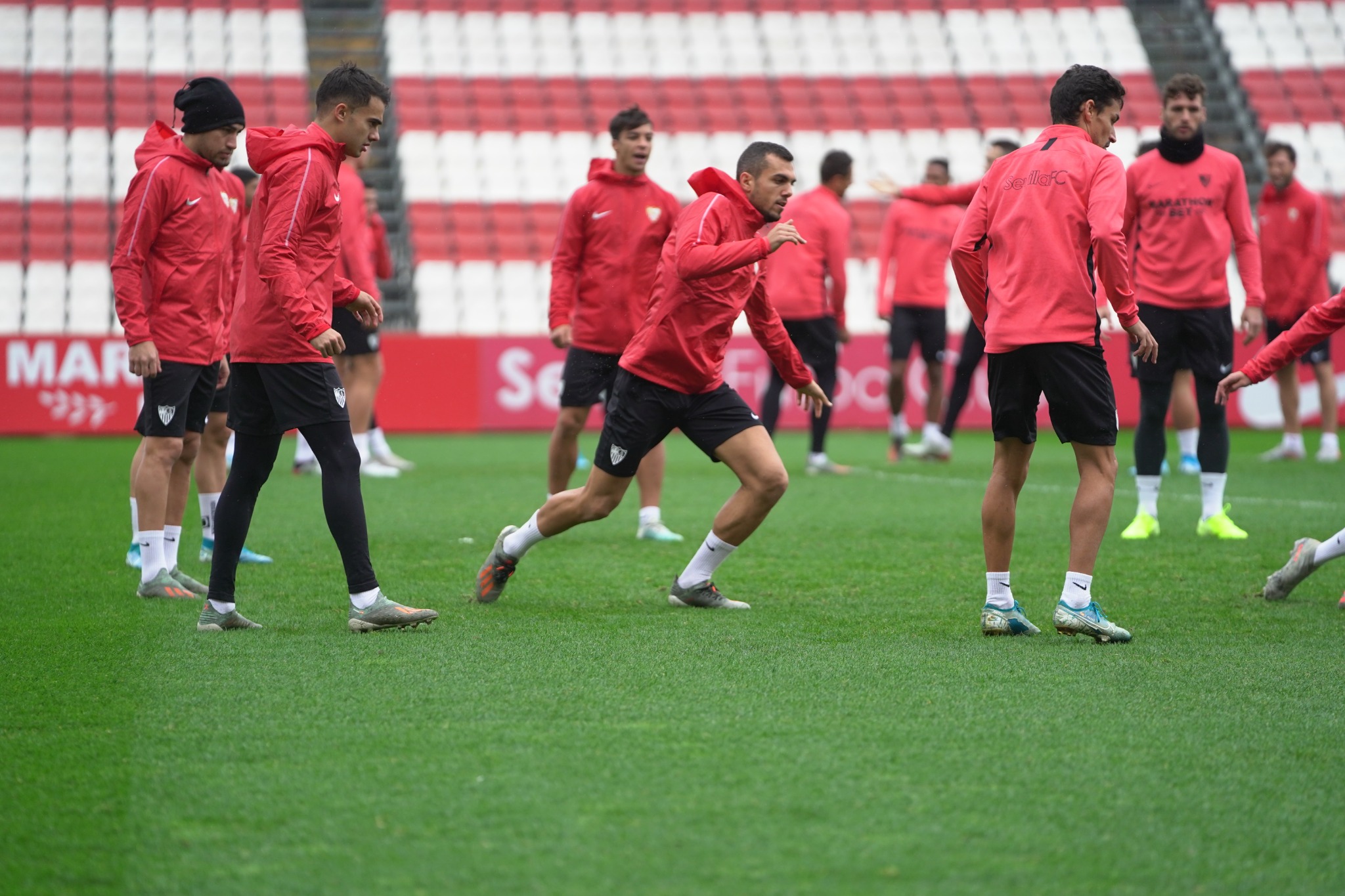 Sevilla FC training, Friday 22nd November 