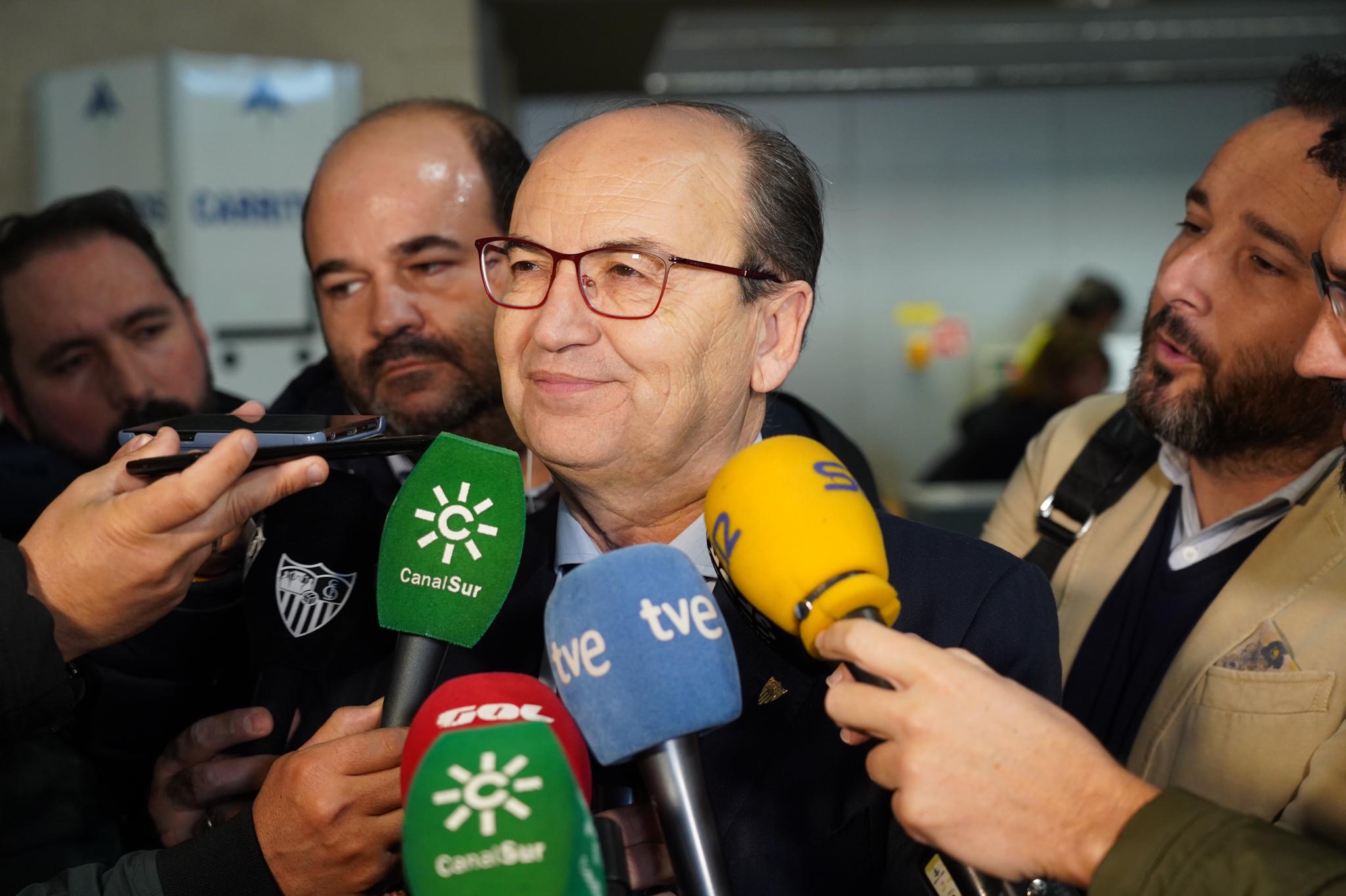 José Castro before leaving to head to Cyprus