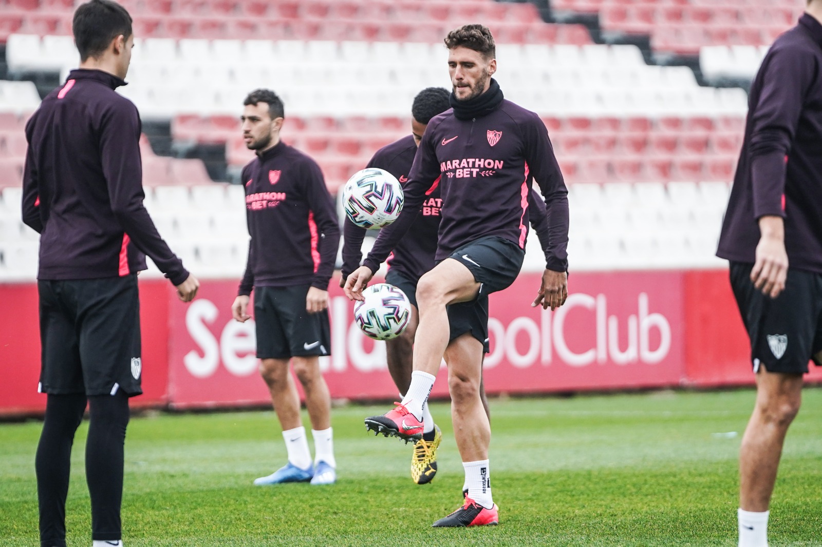 Sevilla FC training, Wednesday 29th January