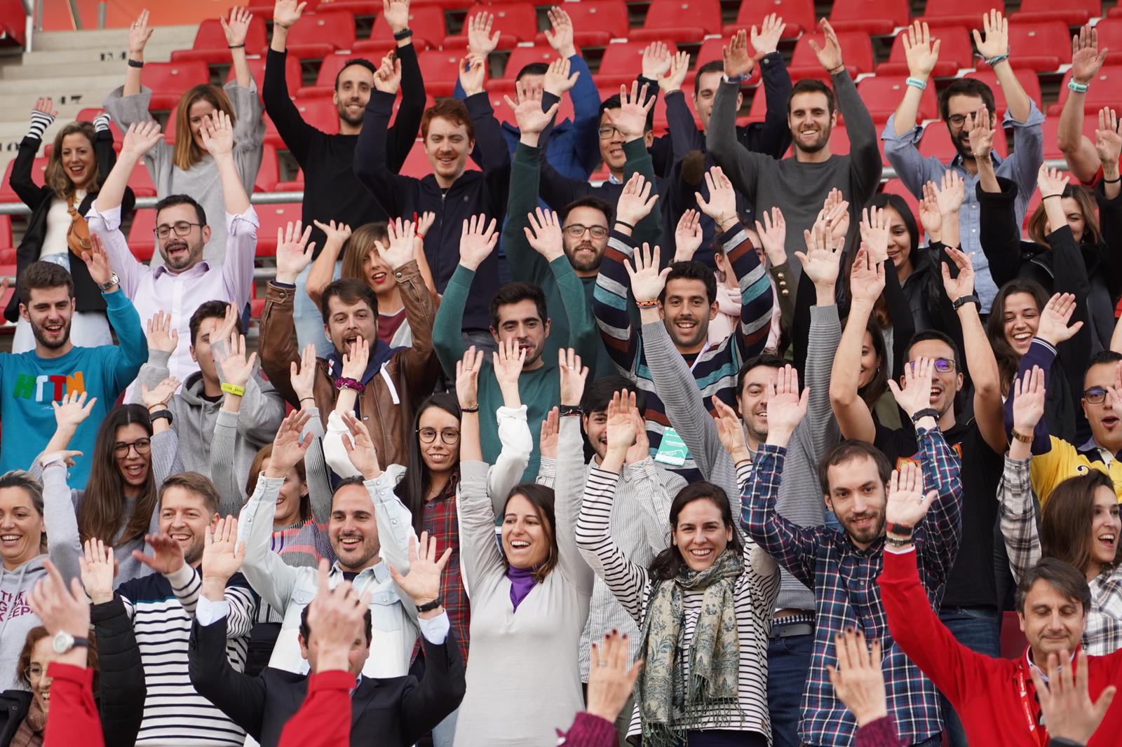 Los voluntarios para las jornadas de LaLiga Genuine en Sevilla 