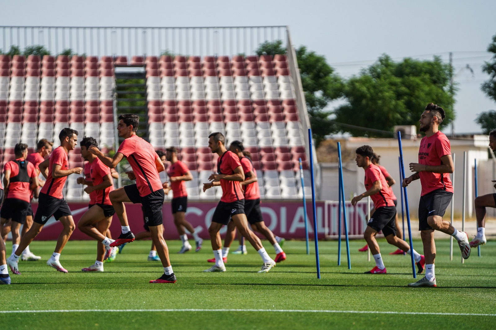 Entrenamiento del Sevilla FC del 24 de junio