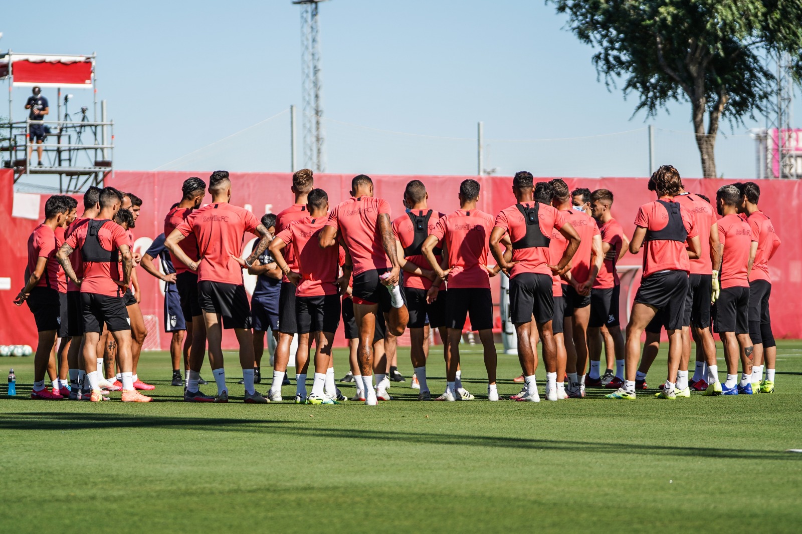 Entrenamiento del Sevilla FC del 3 de julio