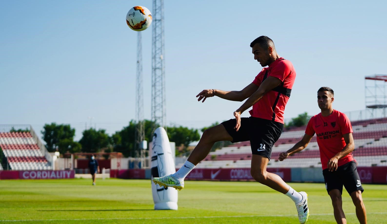 Entrenamiento del Sevilla FC del 4 de agosto
