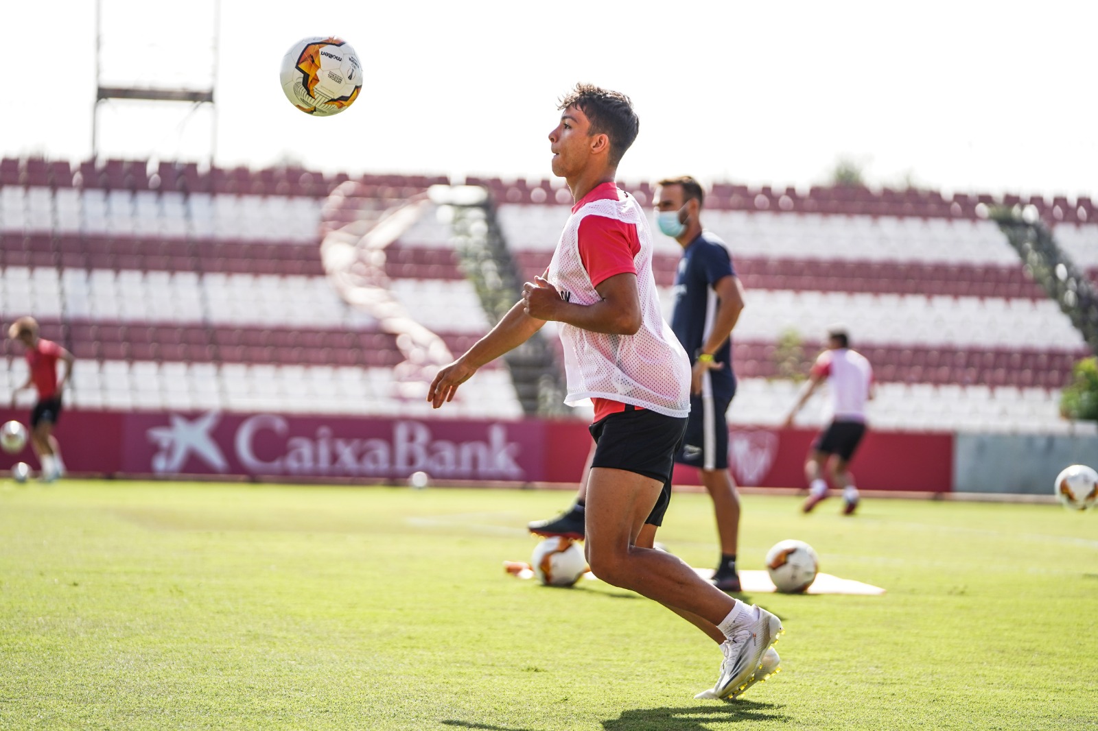 Entrenamiento del Sevilla FC del 7 de agosto