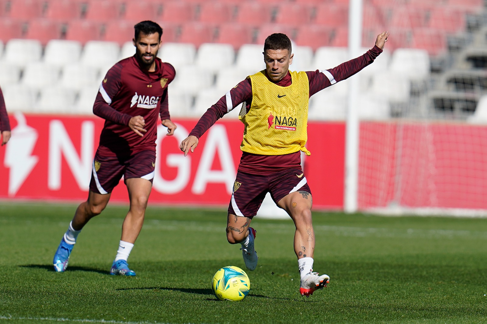Sevilla FC training 4 de november 