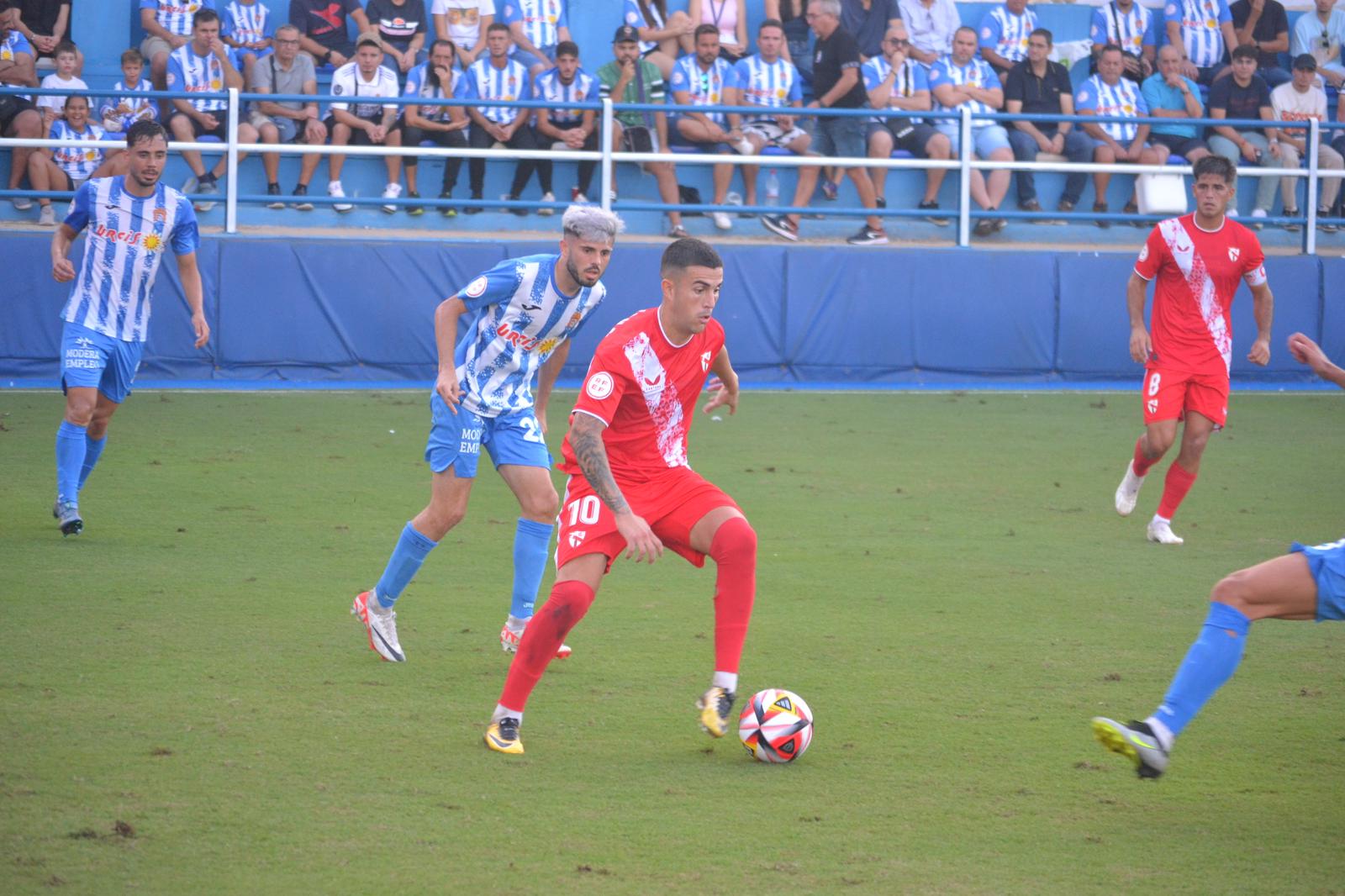 Zarzana against Águilas FC