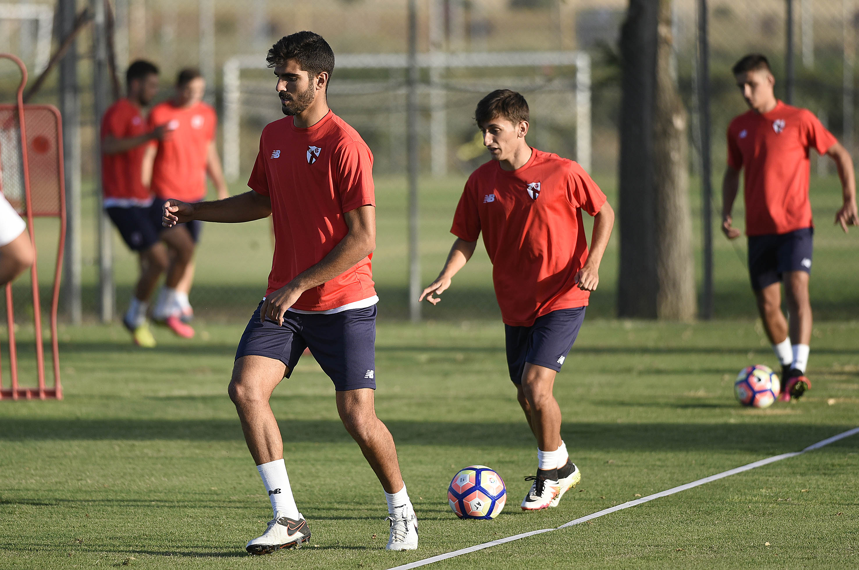 Bernardo entrena con el Sevilla Atlético