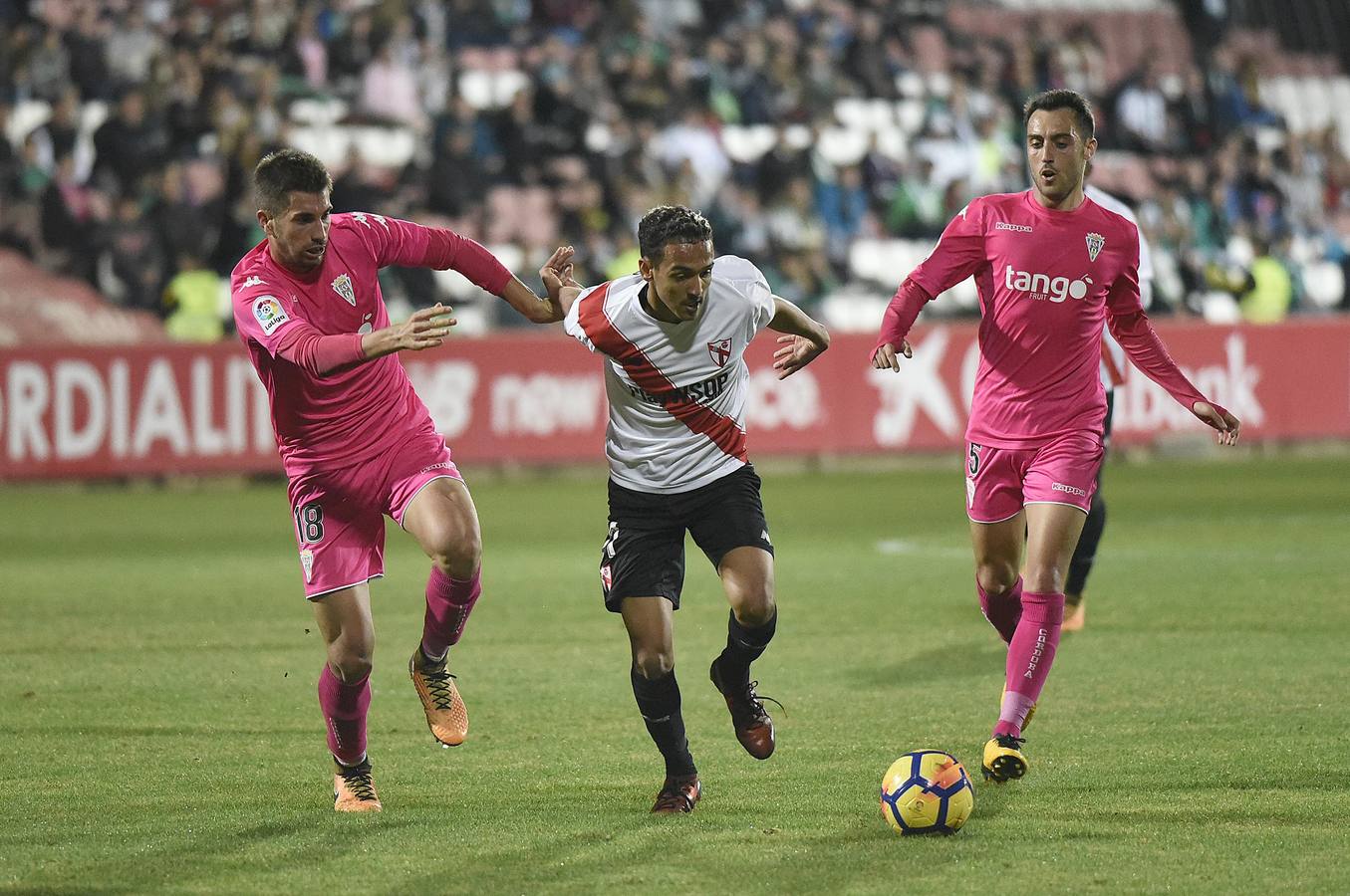 Boutobba del Sevilla Atlético ante el Córdoba CF
