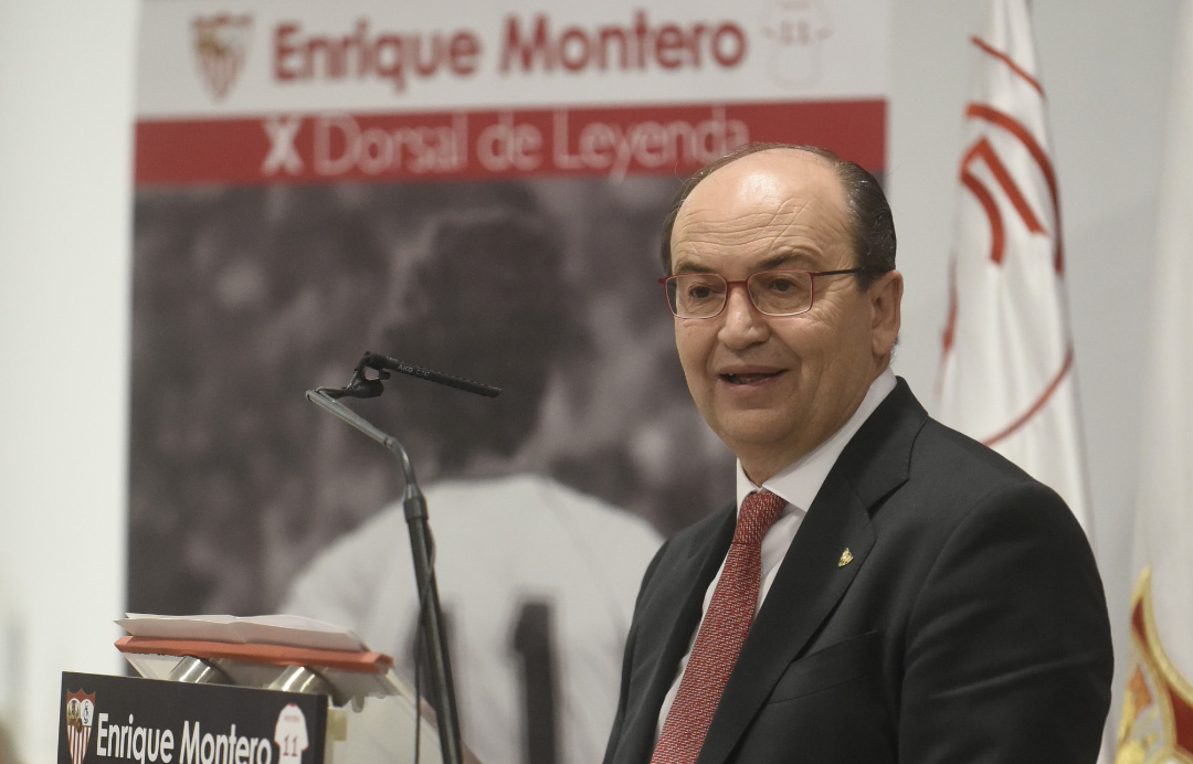 José Castro Sevilla FC Hall of Fame Enrique Montero
