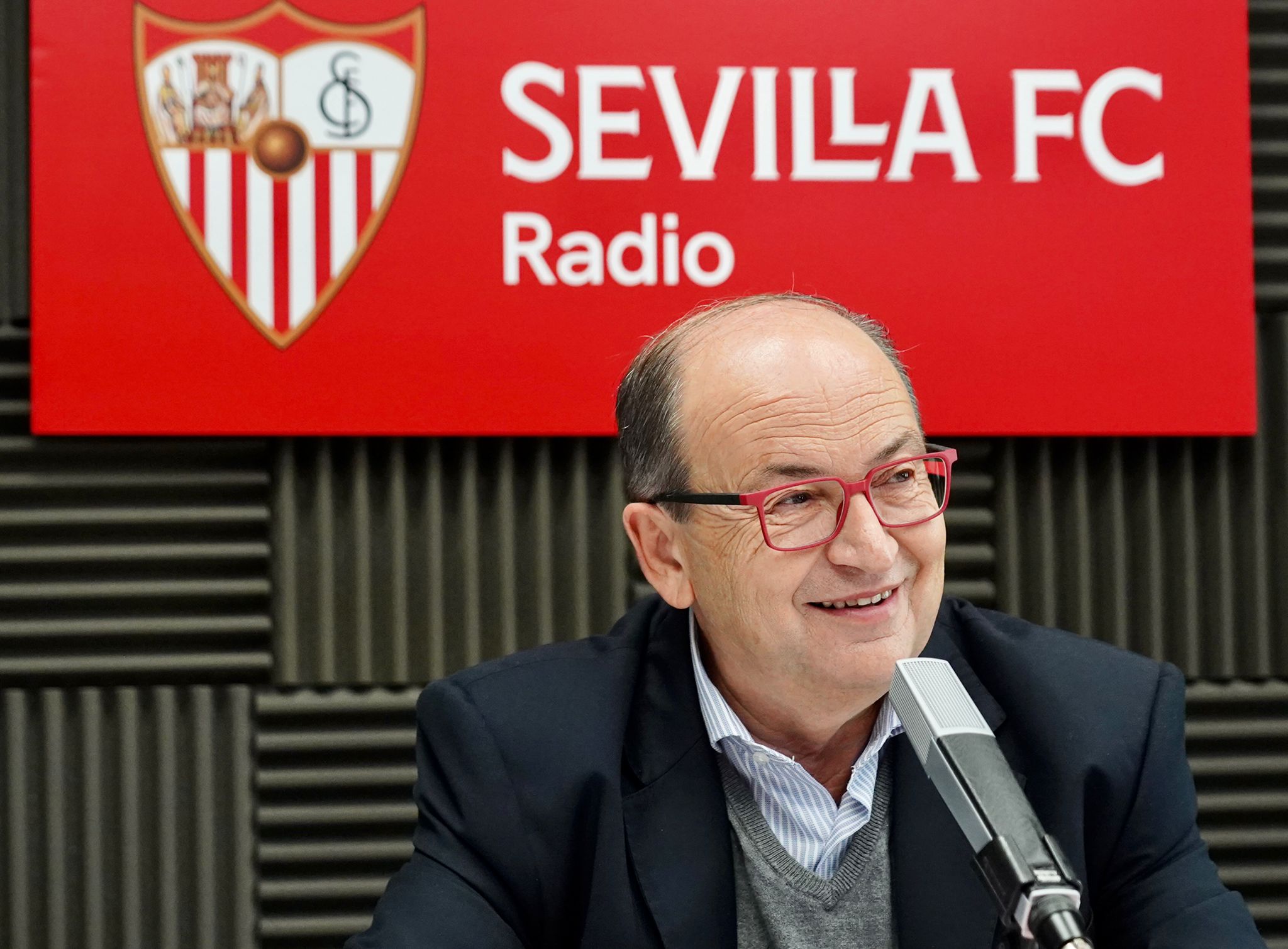 José Castro, en el estudio de Sevilla FC Radio