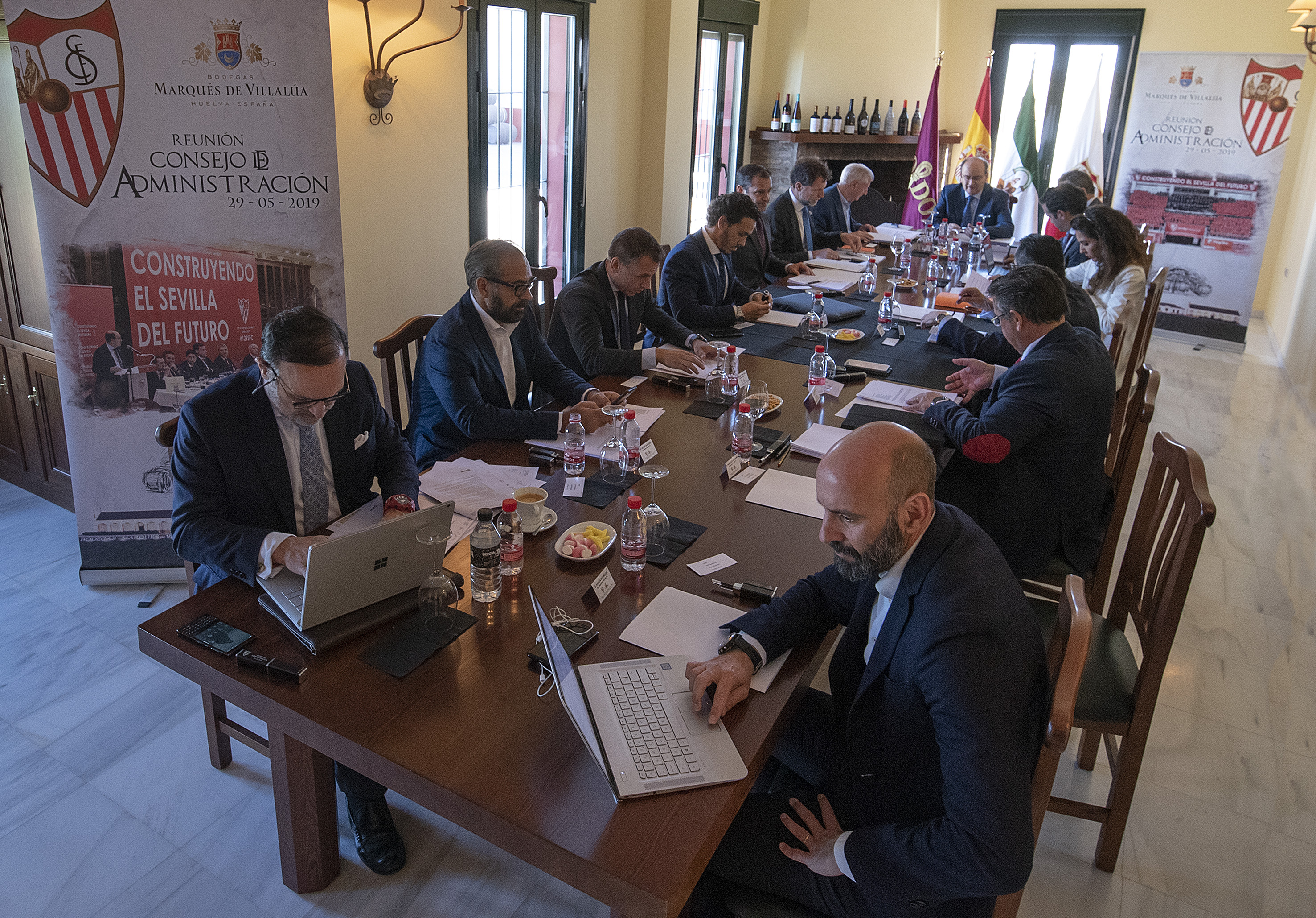 Reunión del Consejo de Administración del Sevilla FC