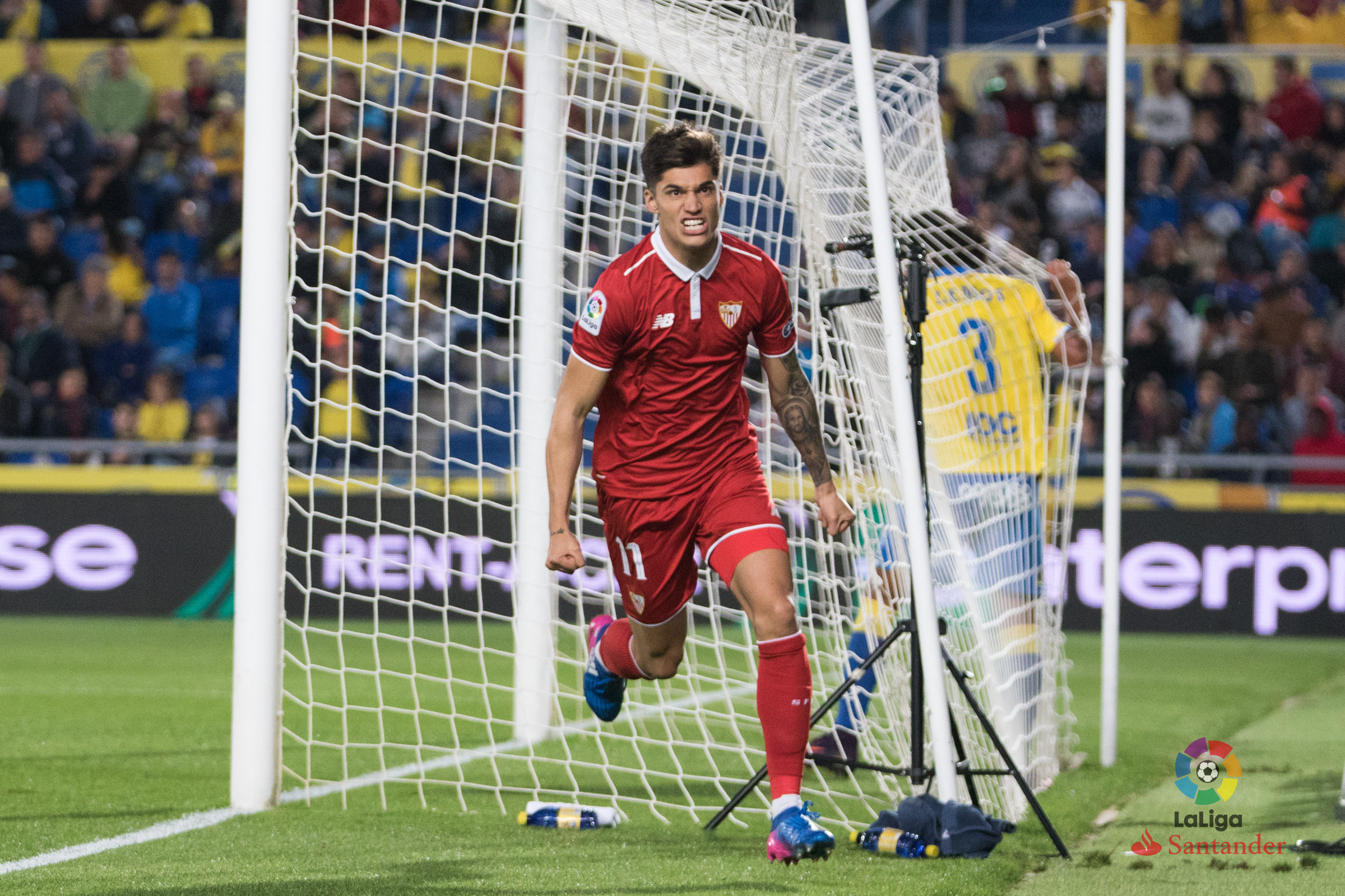 Correa celebra el gol a UD Las Palmas