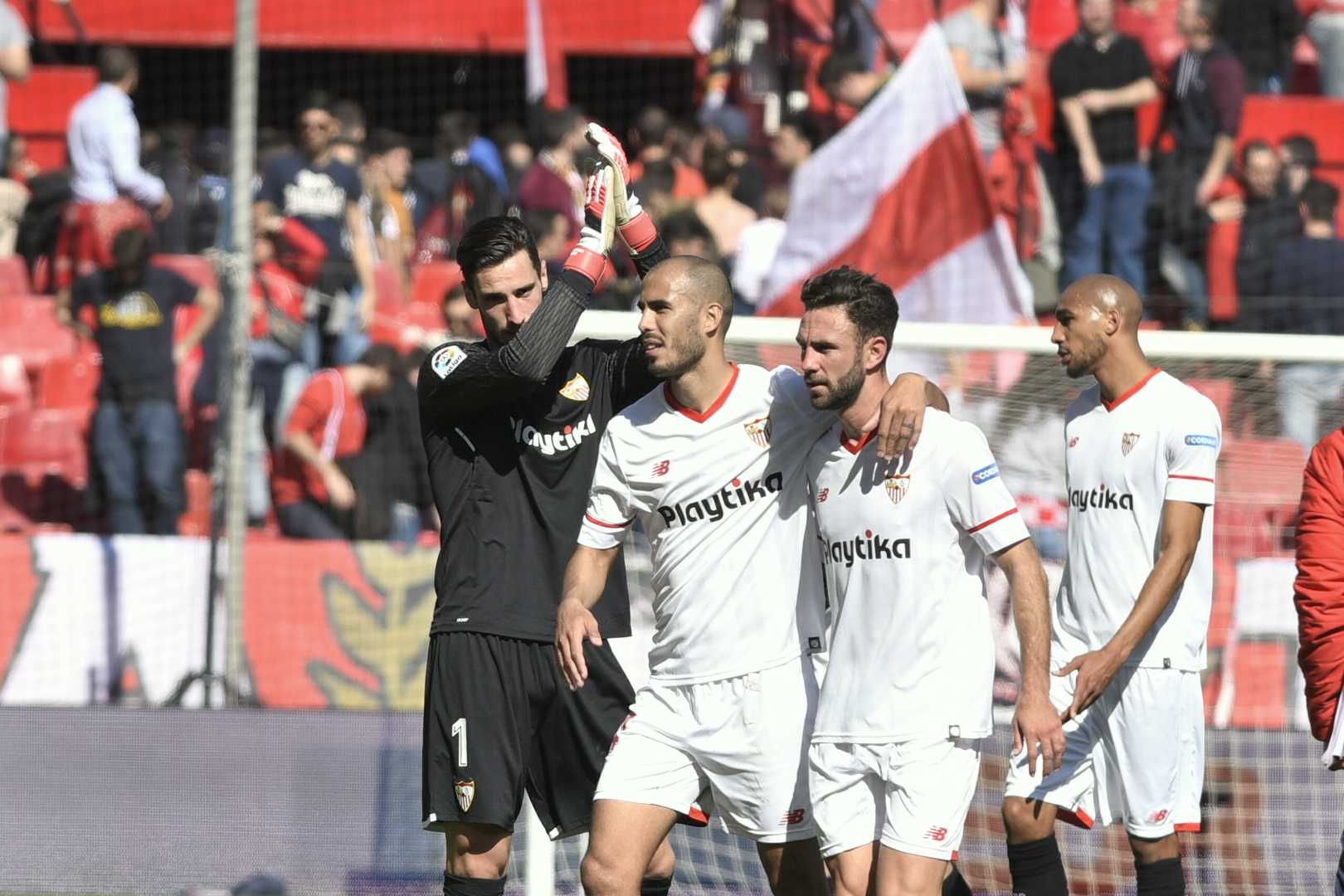 Partido entre el Sevilla FC y el Girona FC