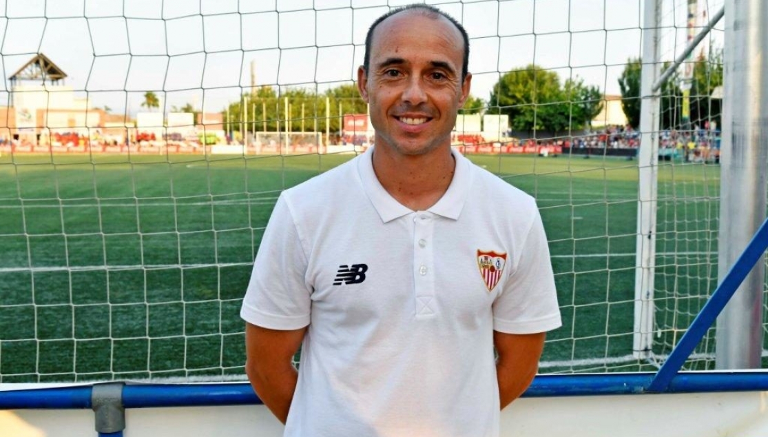 Dimas Carrasco entrenador Sevilla FC Juvenil A