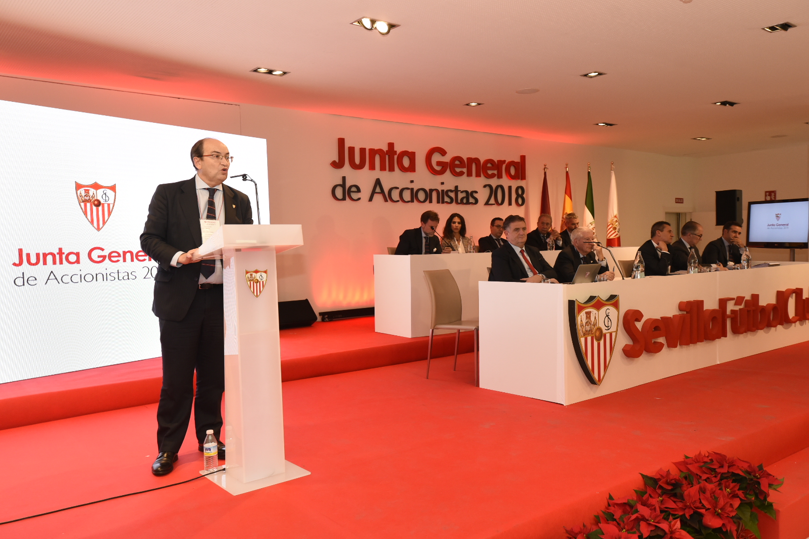 Intervención del presidente José Castro en la Junta General de Accionistas de 2018
