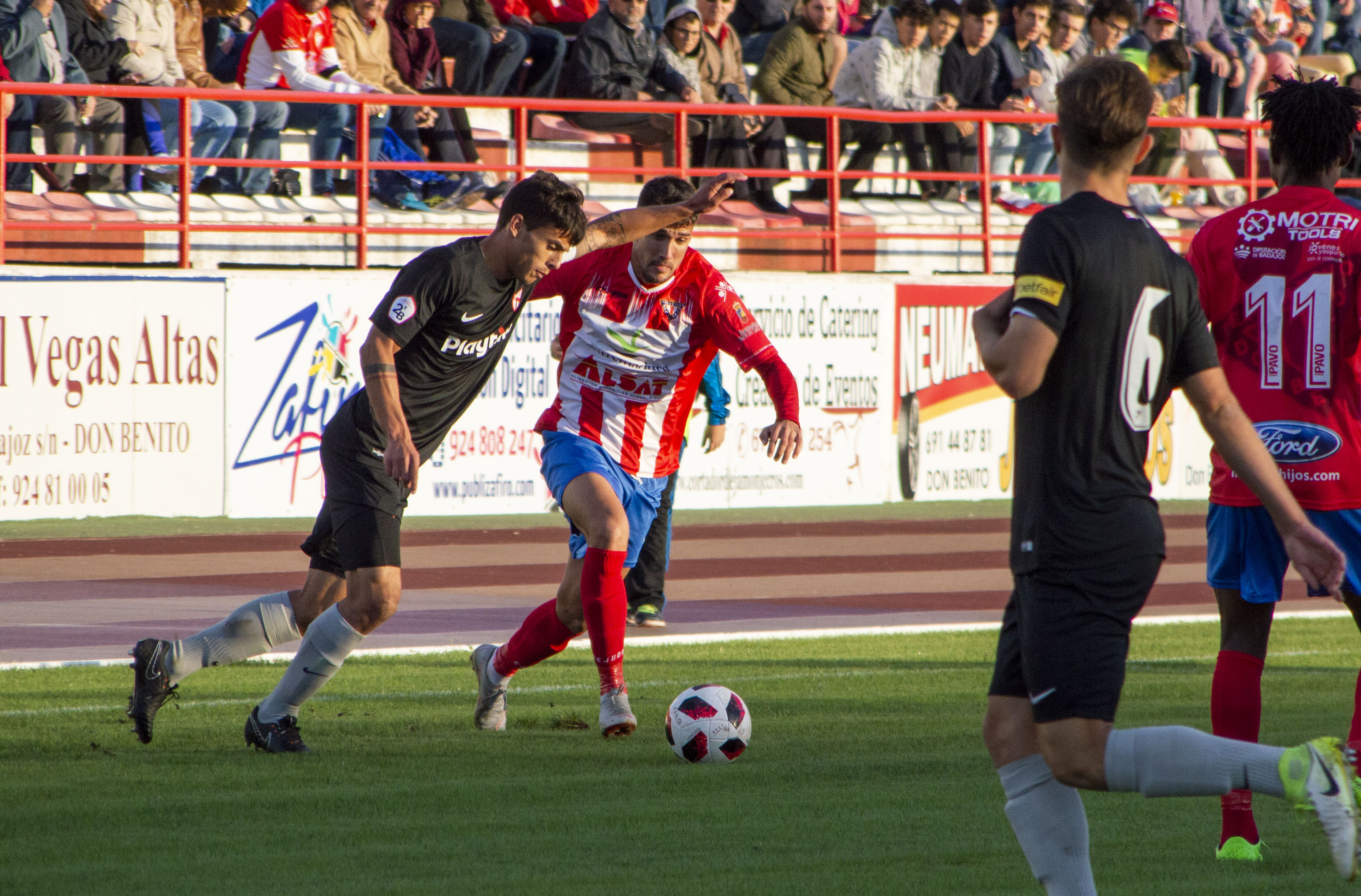 Felipe Carballo del Sevilla Atlético ante el Don Benito