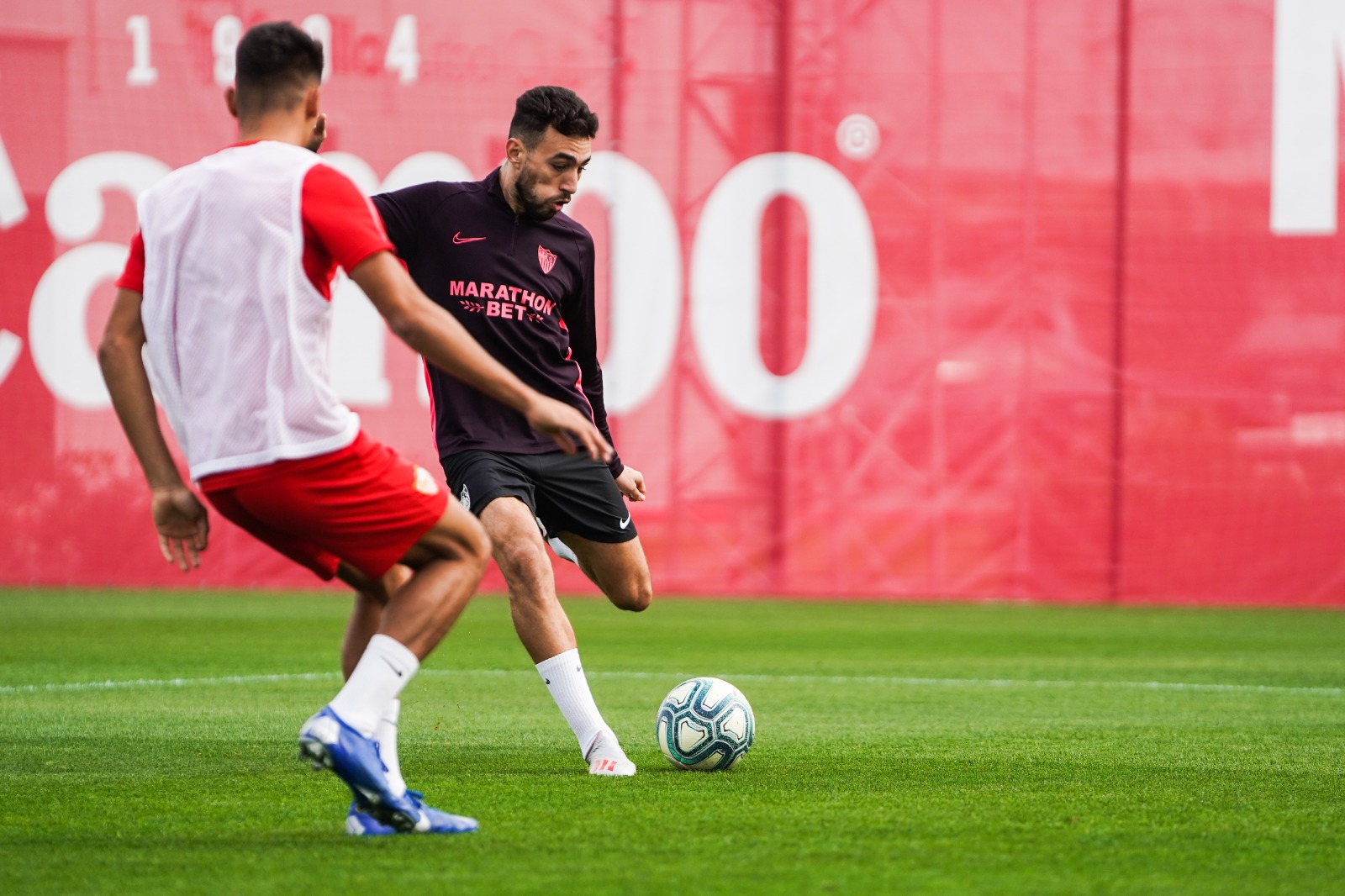 Sevilla FC training, Wednesday 12th February