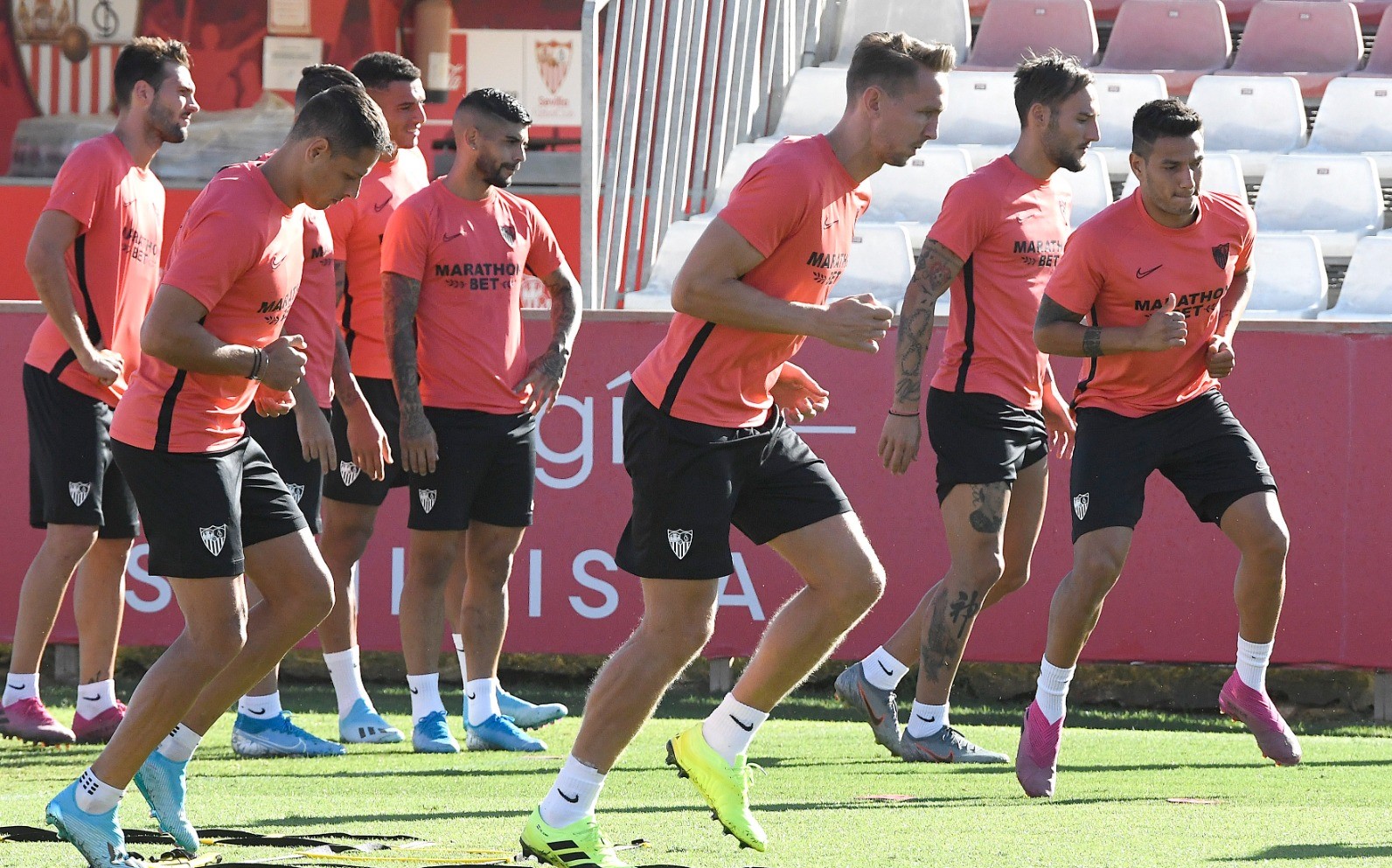 Entrenamiento del Sevilla FC del 2 de octubre 