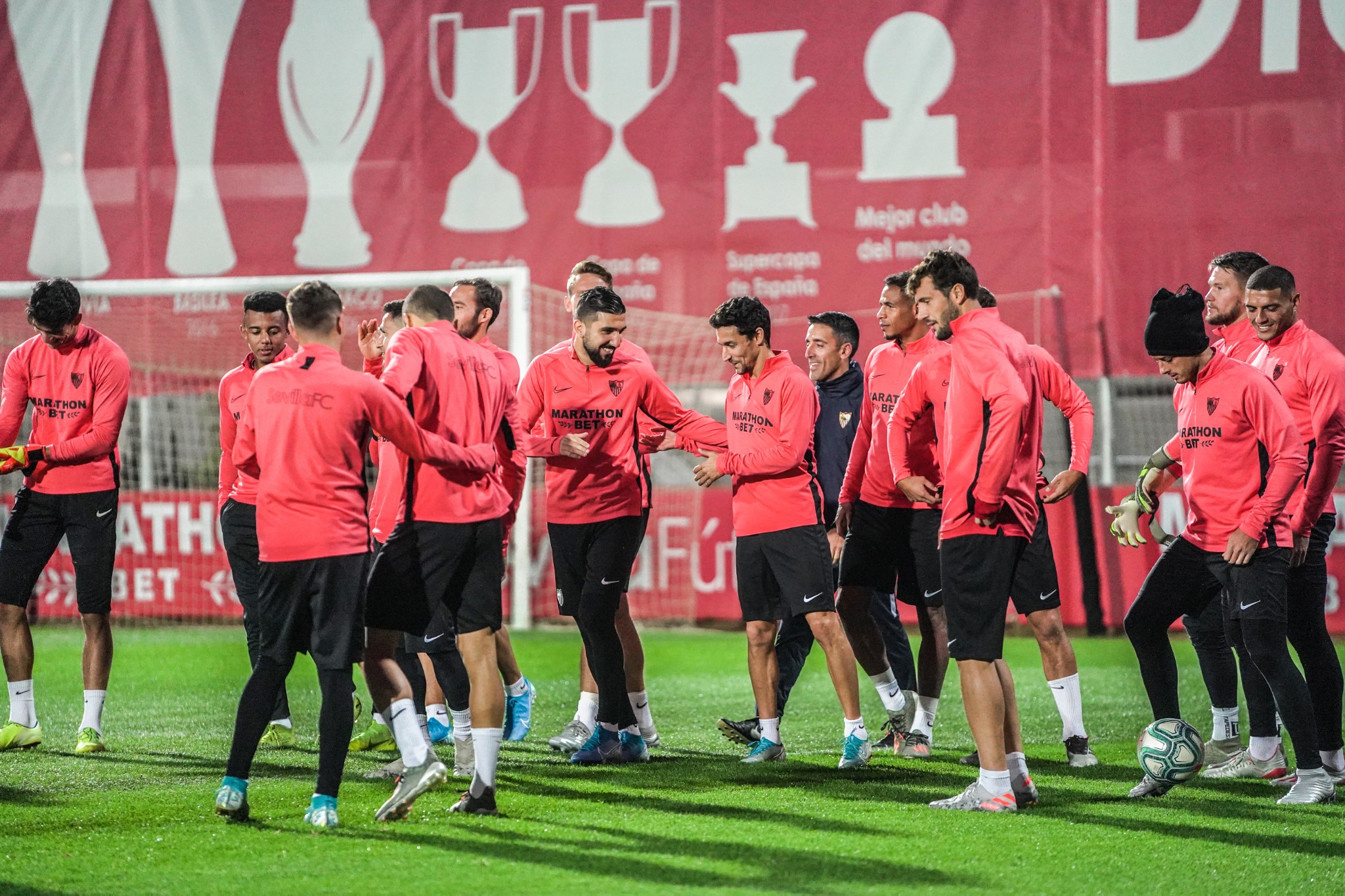 Sevilla FC training, Thursday 21st November