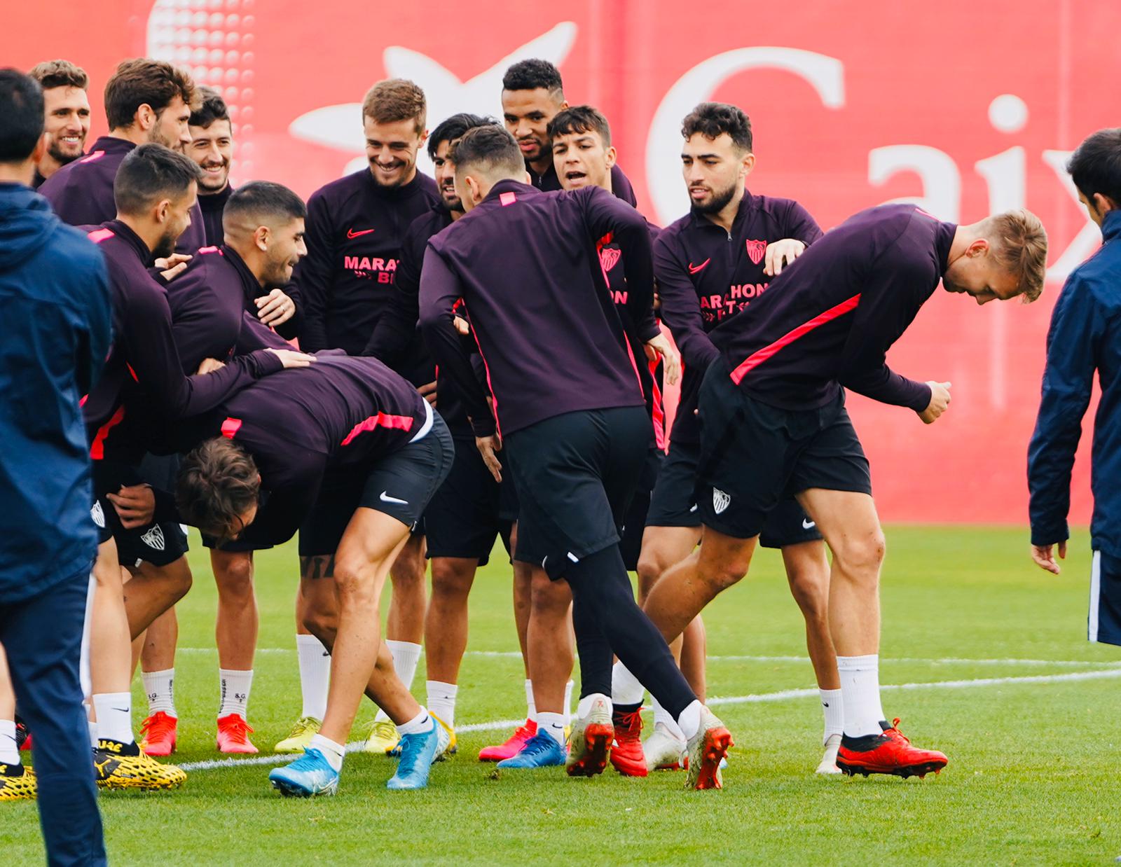 Sevilla FC training, Saturday 29th February