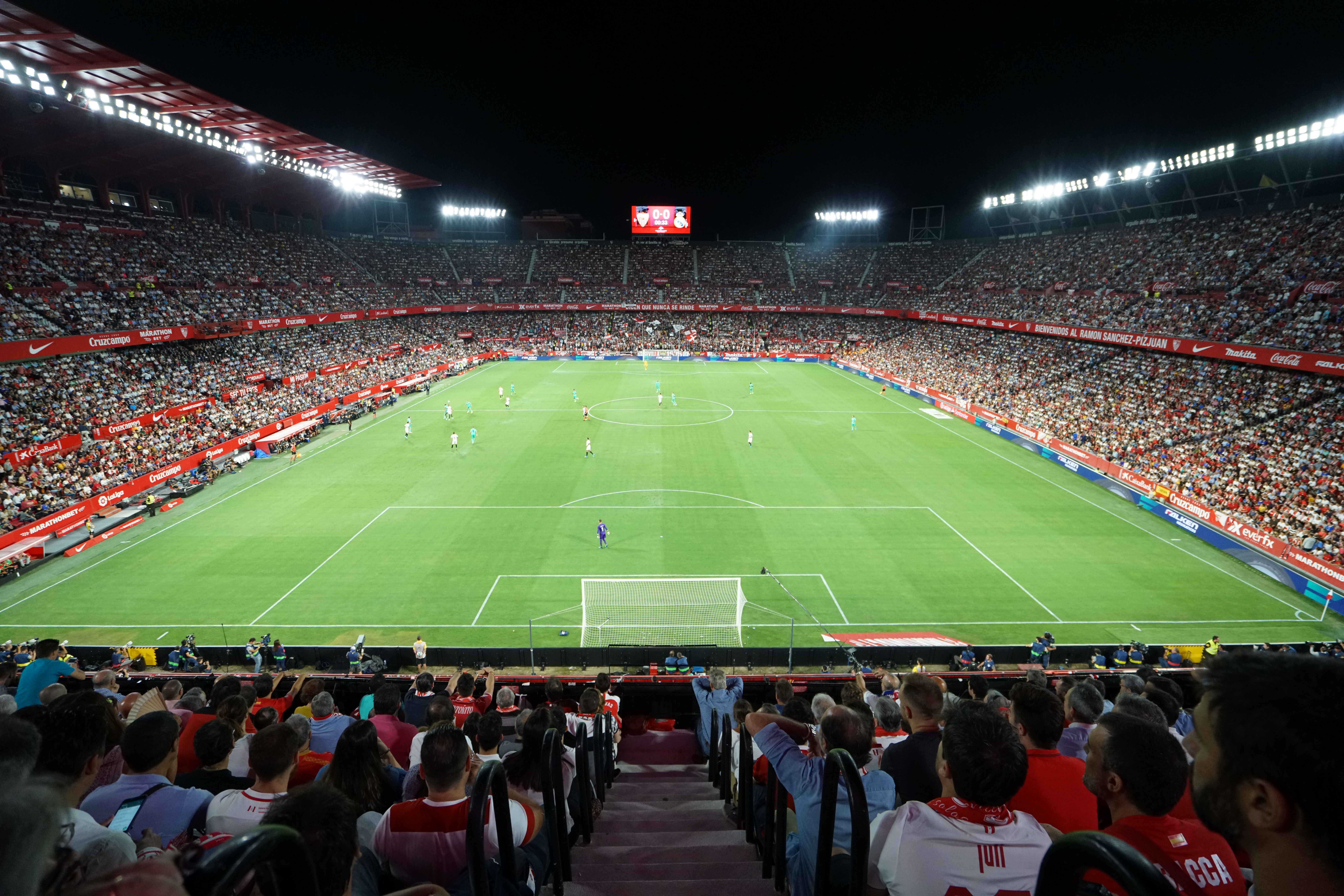 The 'Estadio Ramón Sánchez-Pizjuán'