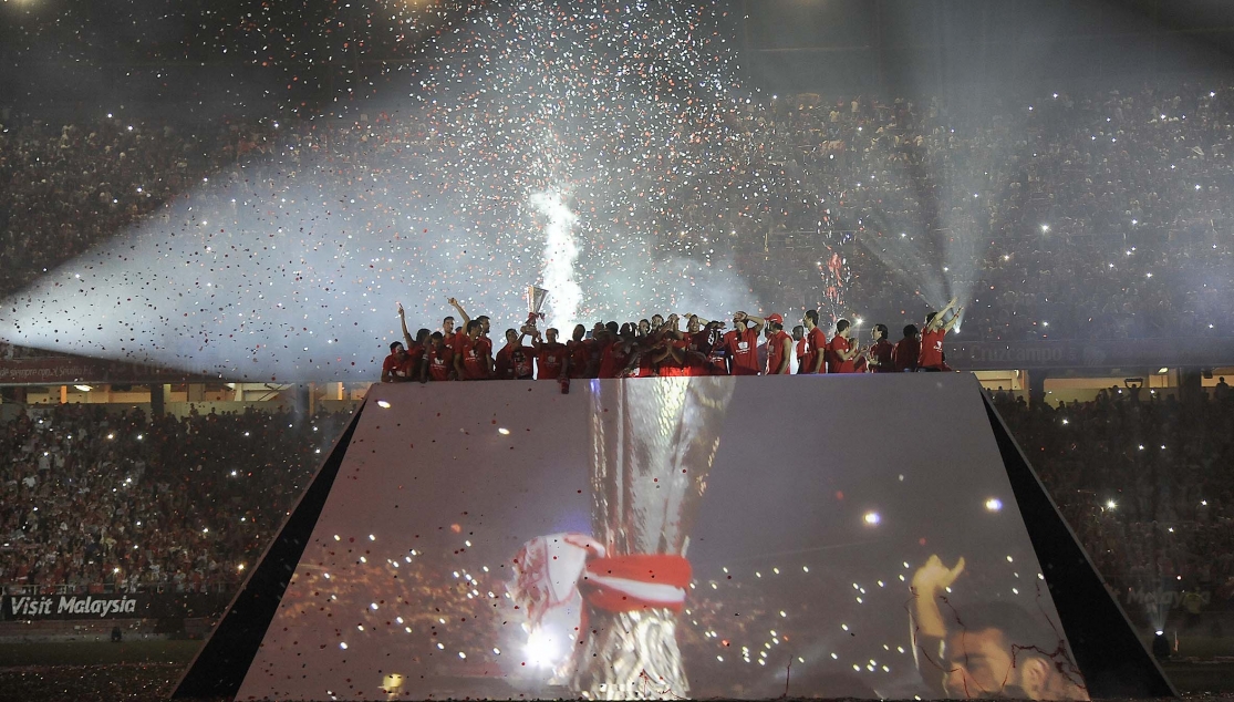 Fiesta en el Sánchez-Pizjuán por la consecución de la cuarta UEFA Europa League