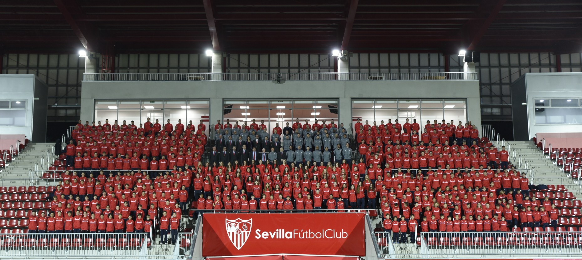 Foto de familia del Sevilla FC