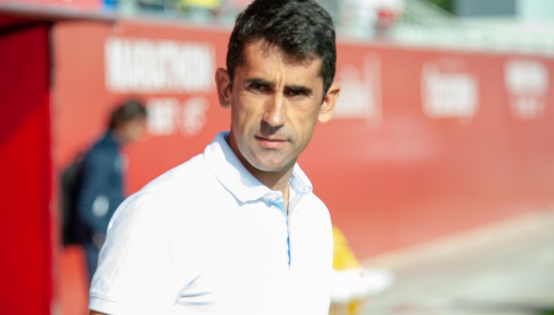 Paco Gallardo, entrenador del Sevilla Atlético