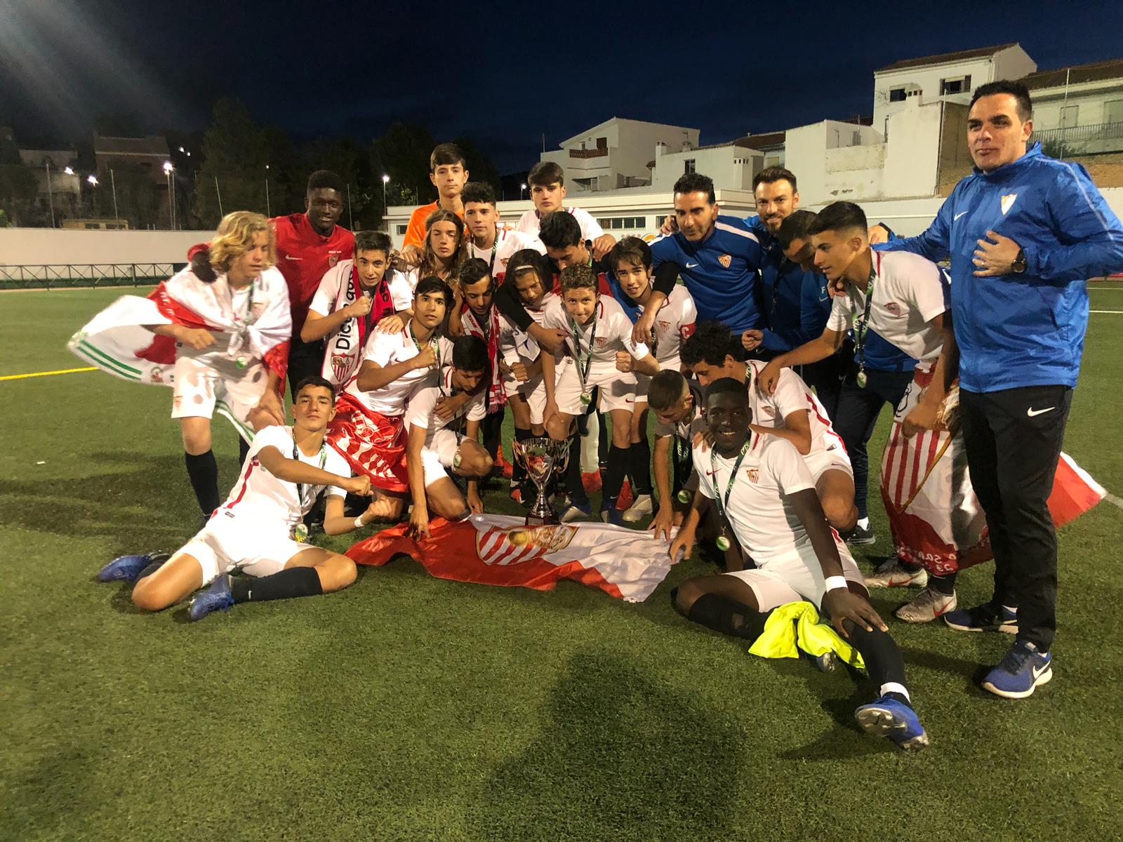 El Sevilla FC Infantil A se proclama campeón de Andalucía