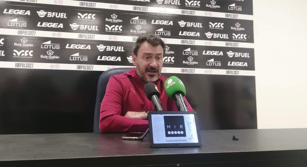 Imagen de Jesús Galván, técnico del Sevilla Atlético