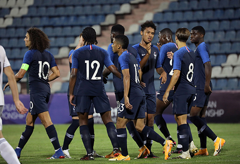 Koundé with France U21