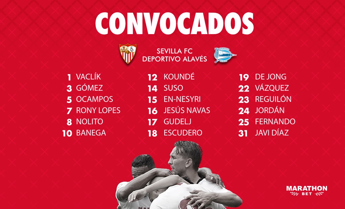 Squad to host Deportivo Alavés