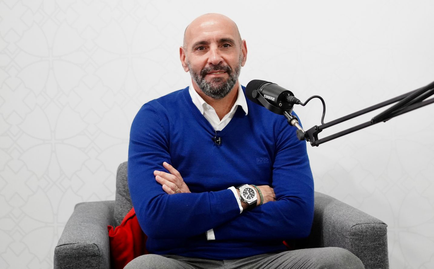 Monchi at the club's official podcast 