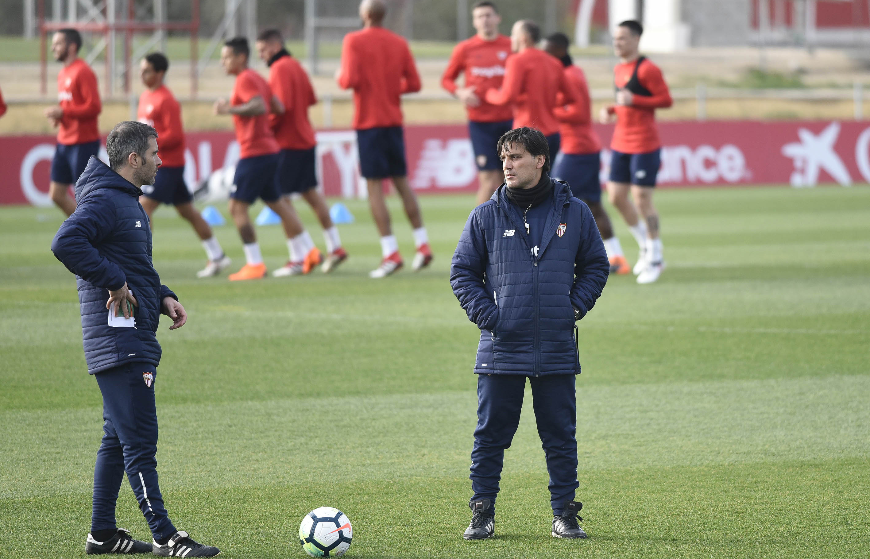 Sevilla FC coach Vincenzo Montella 