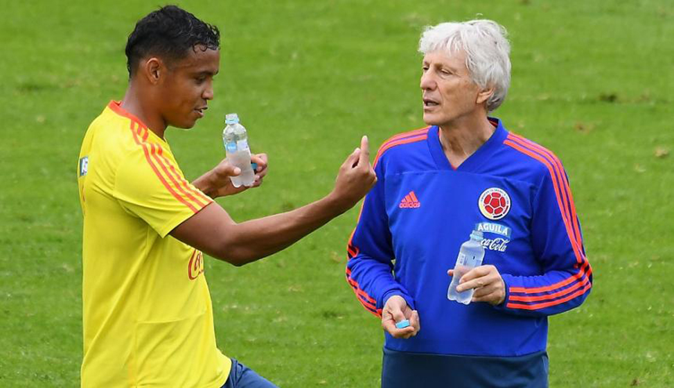 Muriel con la selección colombiana