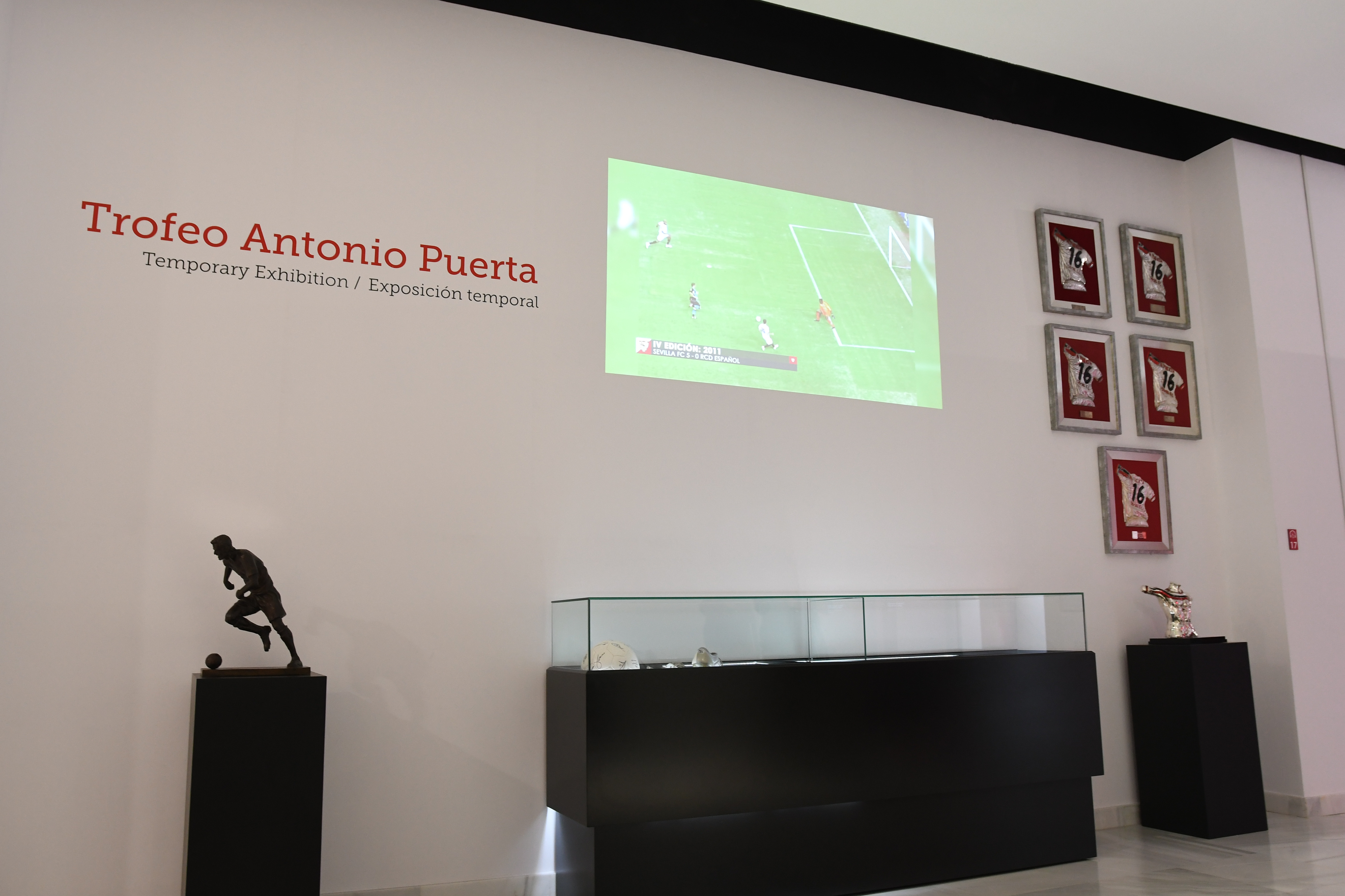 Exposición temporal sobre el Trofeo Antonio Puerta