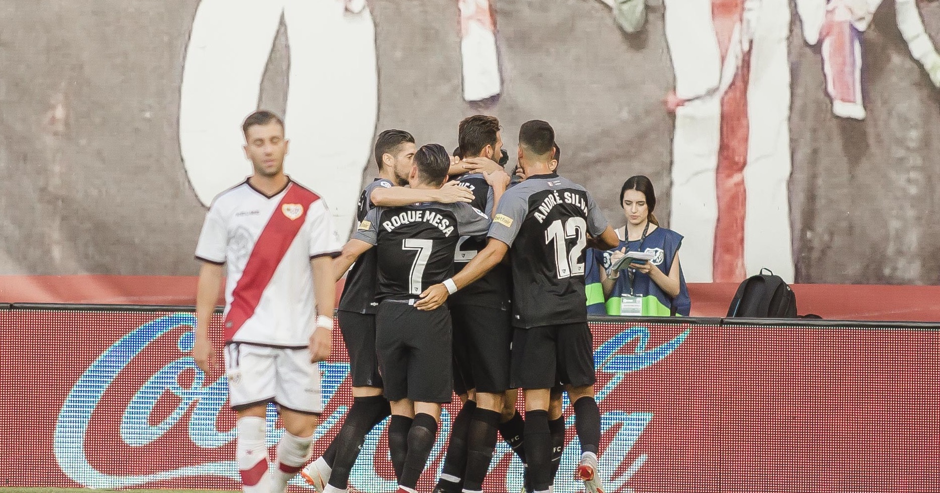 Navas celebrates one of the many goals