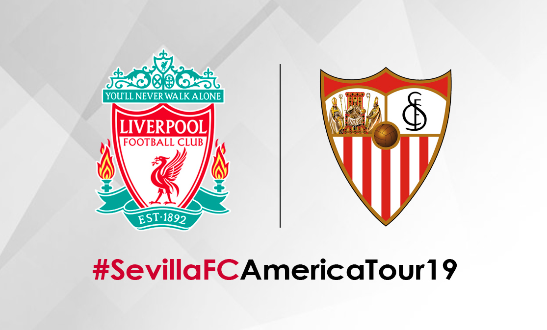 El Sevilla FC jugará en Boston ante el Liverpool