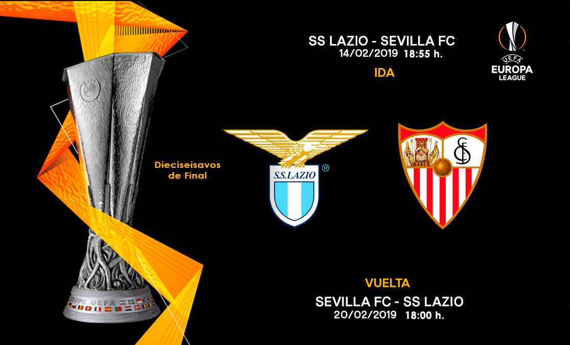 Knockout tie between SS Lazio and Sevilla FC