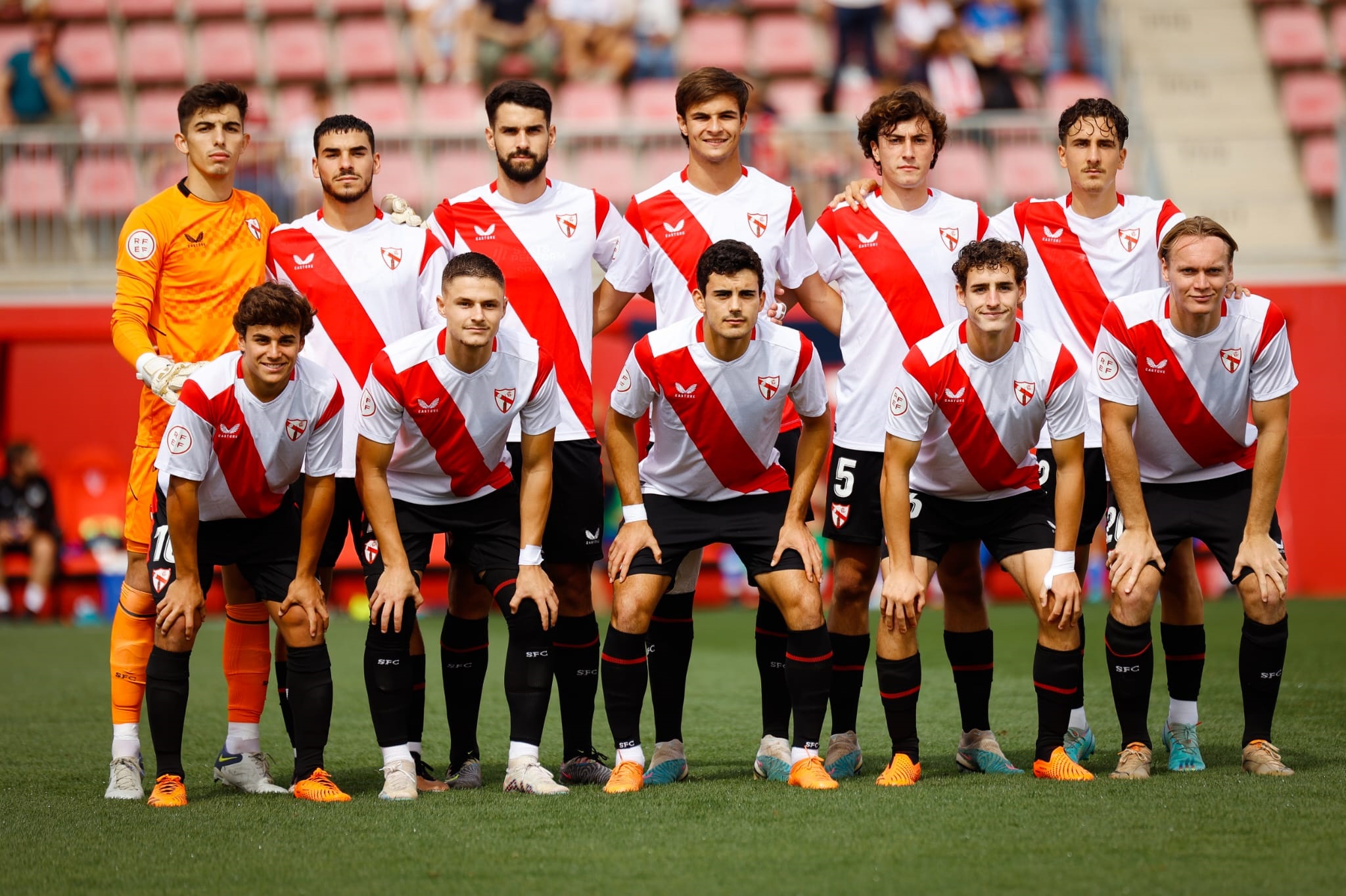 Once inicial del Sevilla Atlético