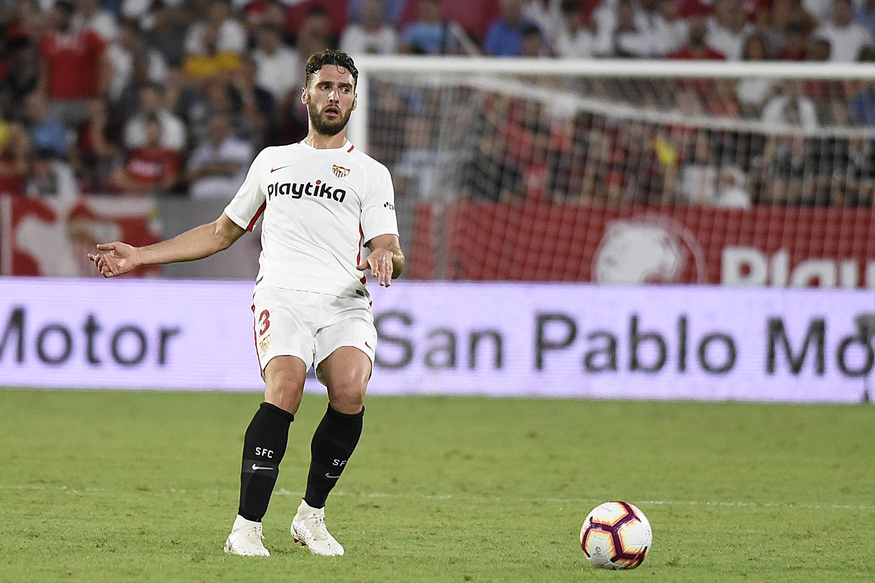 Sevilla's Sergi Gómez against Getafe
