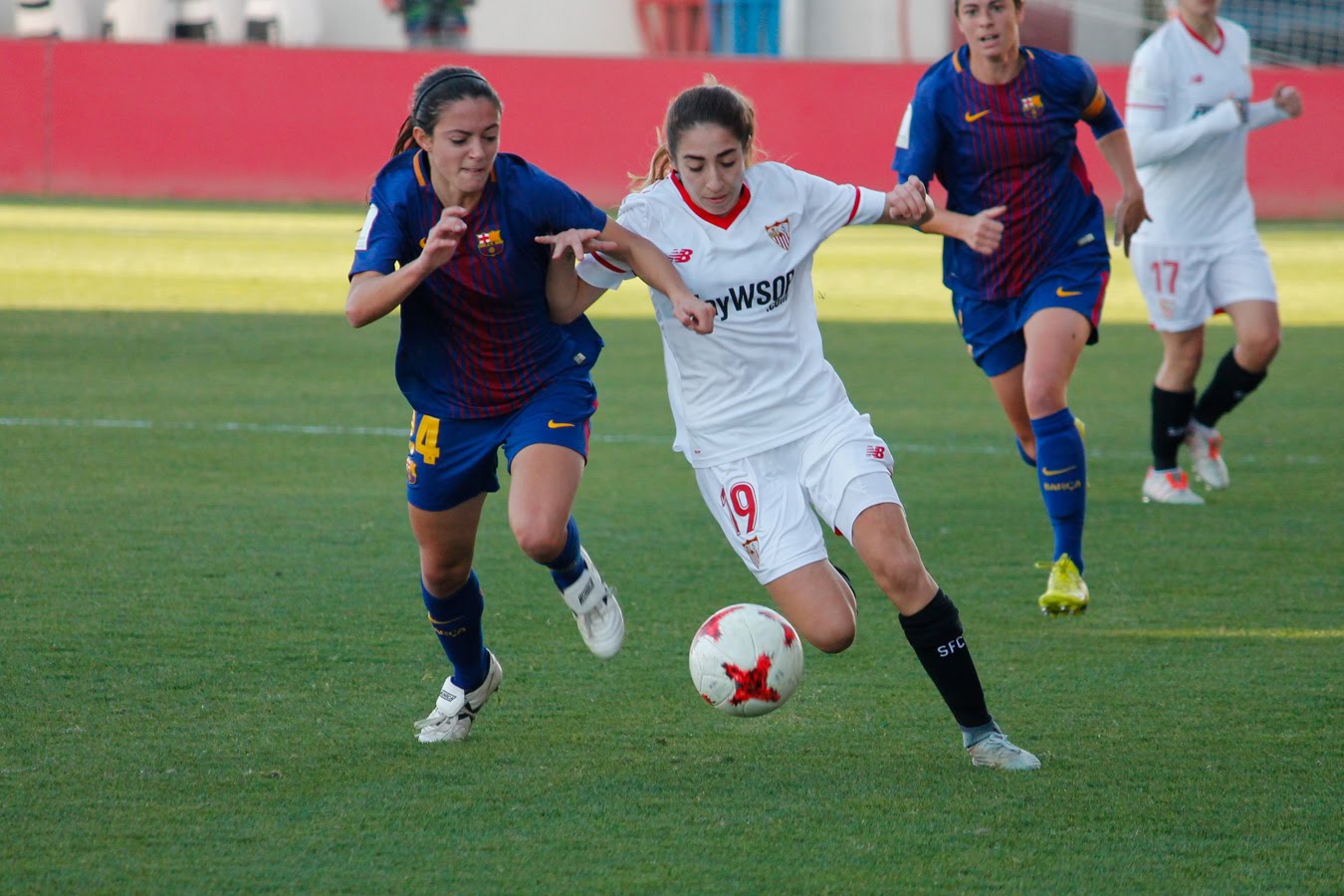 Olga Carmona jugadora Sevilla FC Femenino