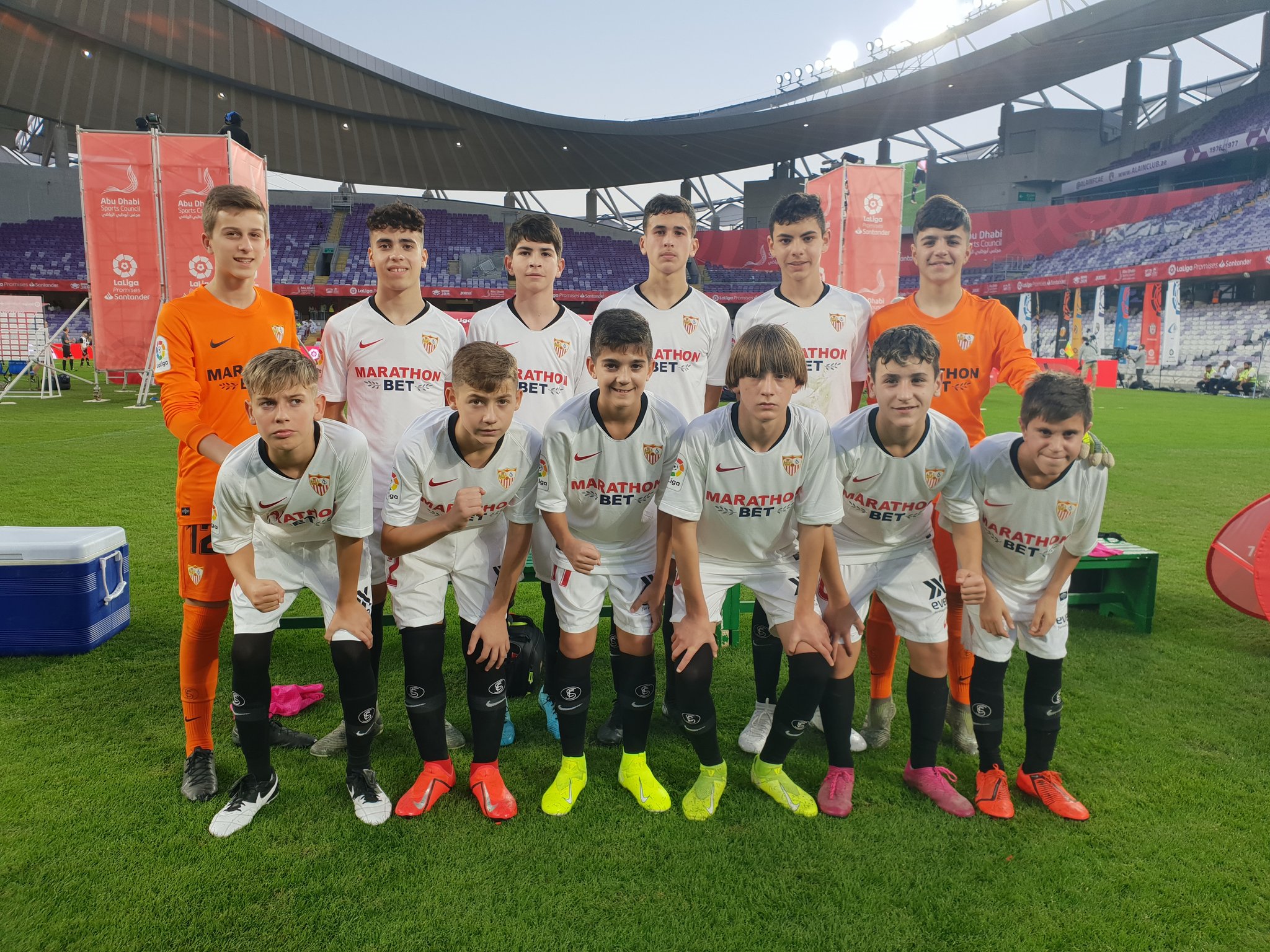 El Sevilla FC en el Torneo LaLiga Promises Internacional en Abu Dabi