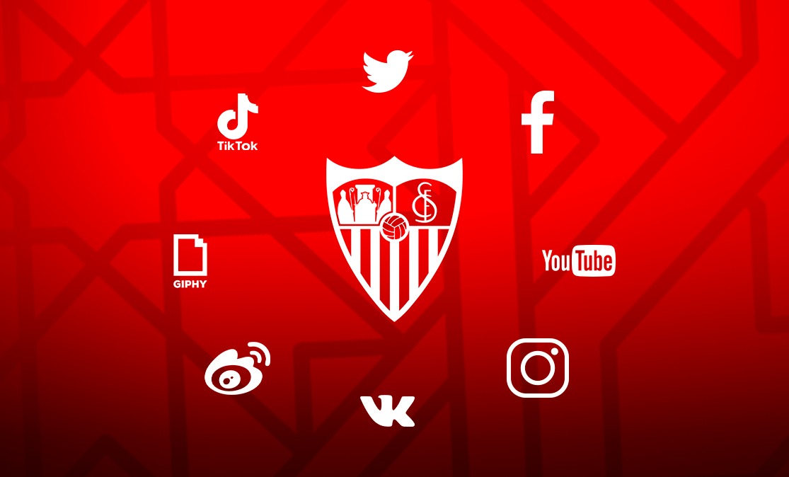 Redes sociales oficiales del Sevilla FC