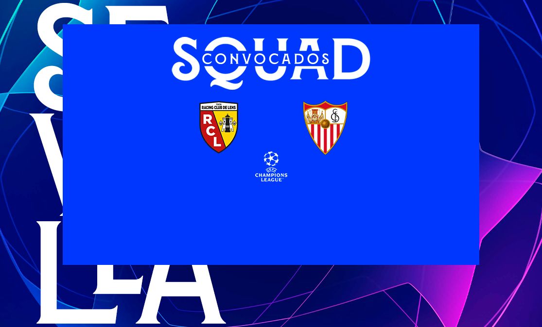 Squad list for RC Lens-Sevilla FC