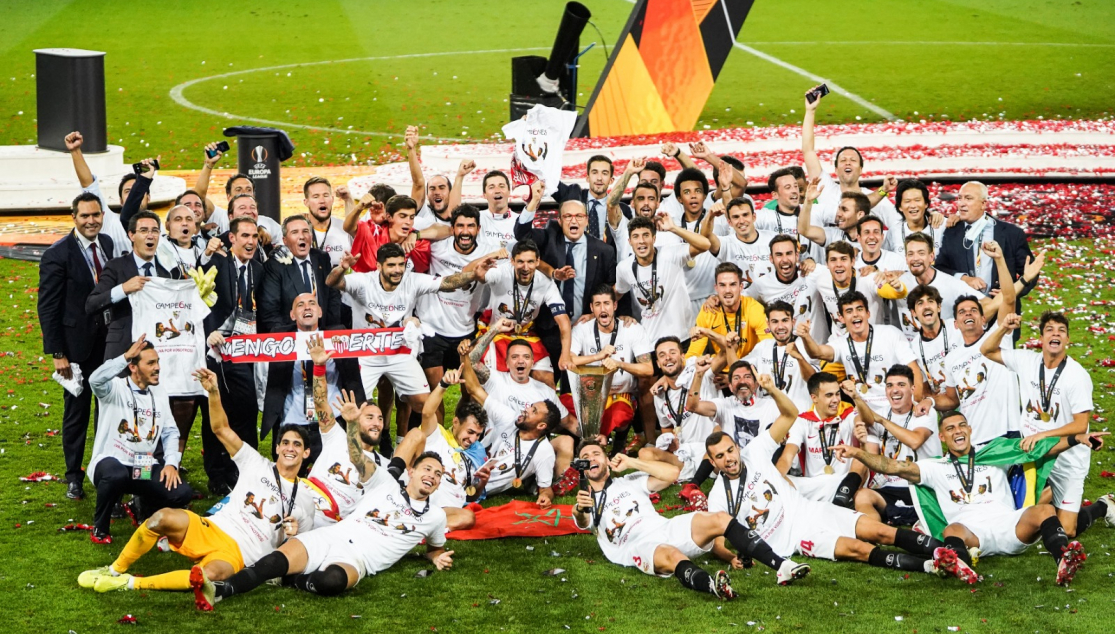 El Sevilla FC celebra su sexta UEFA Europa League