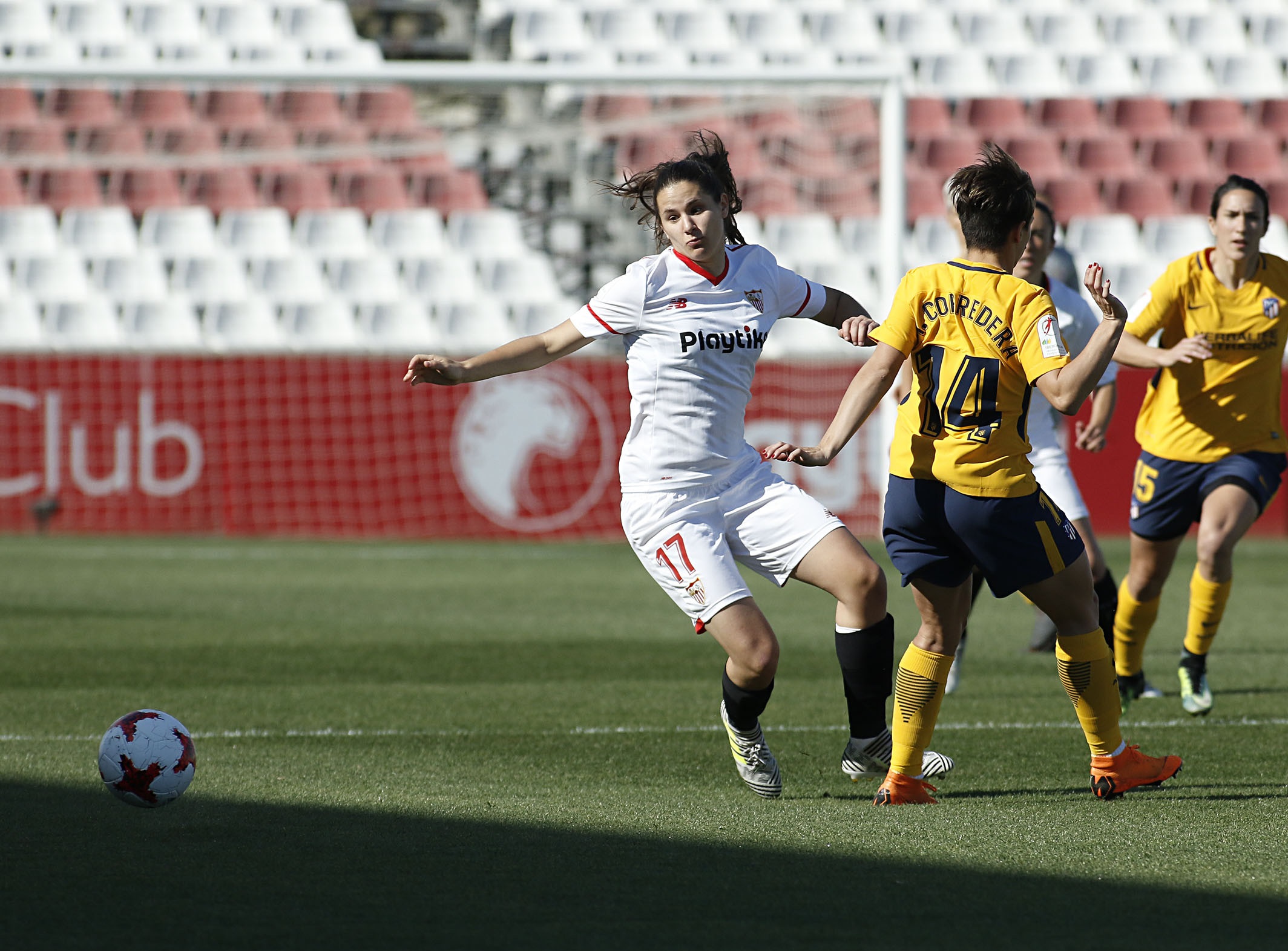 Helena Torres jugadora del Sevilla FC Femenino