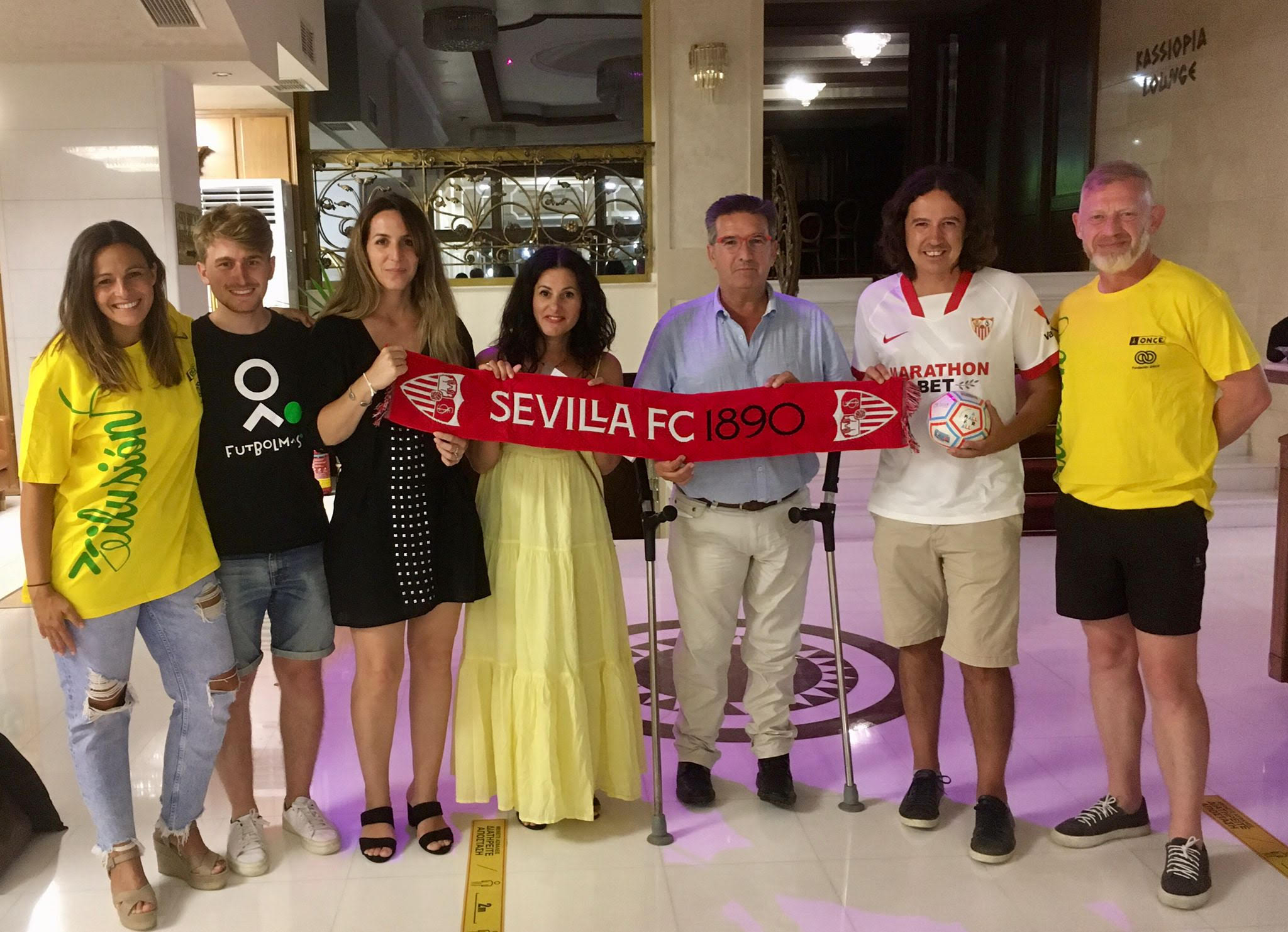 El Sevilla FC, presente en el proyecto White Flag