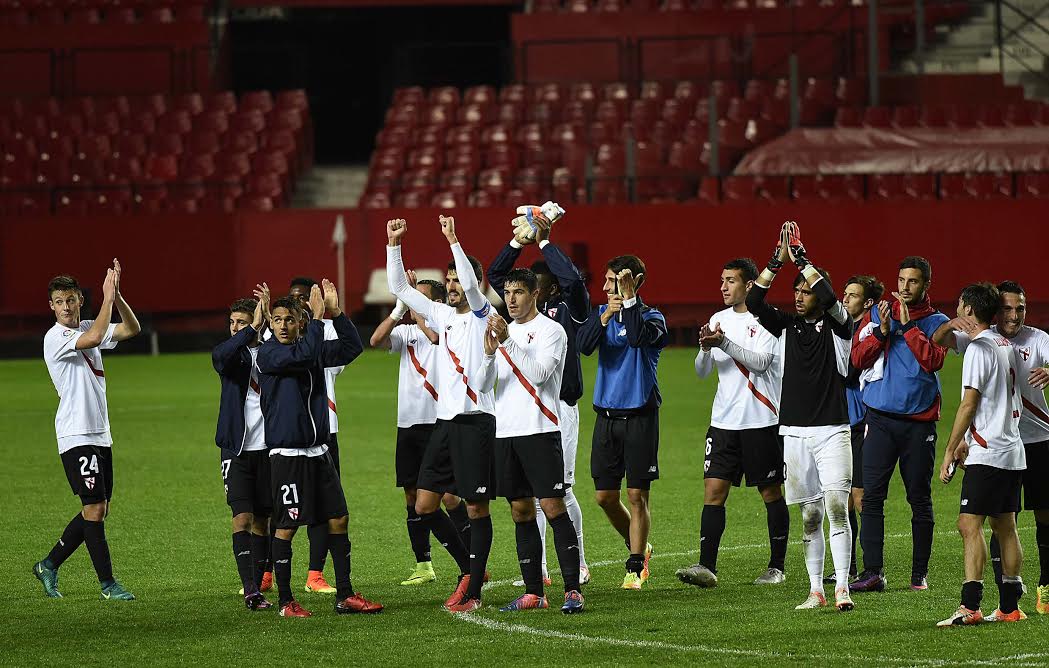 Jugadores del Sevilla Atlético